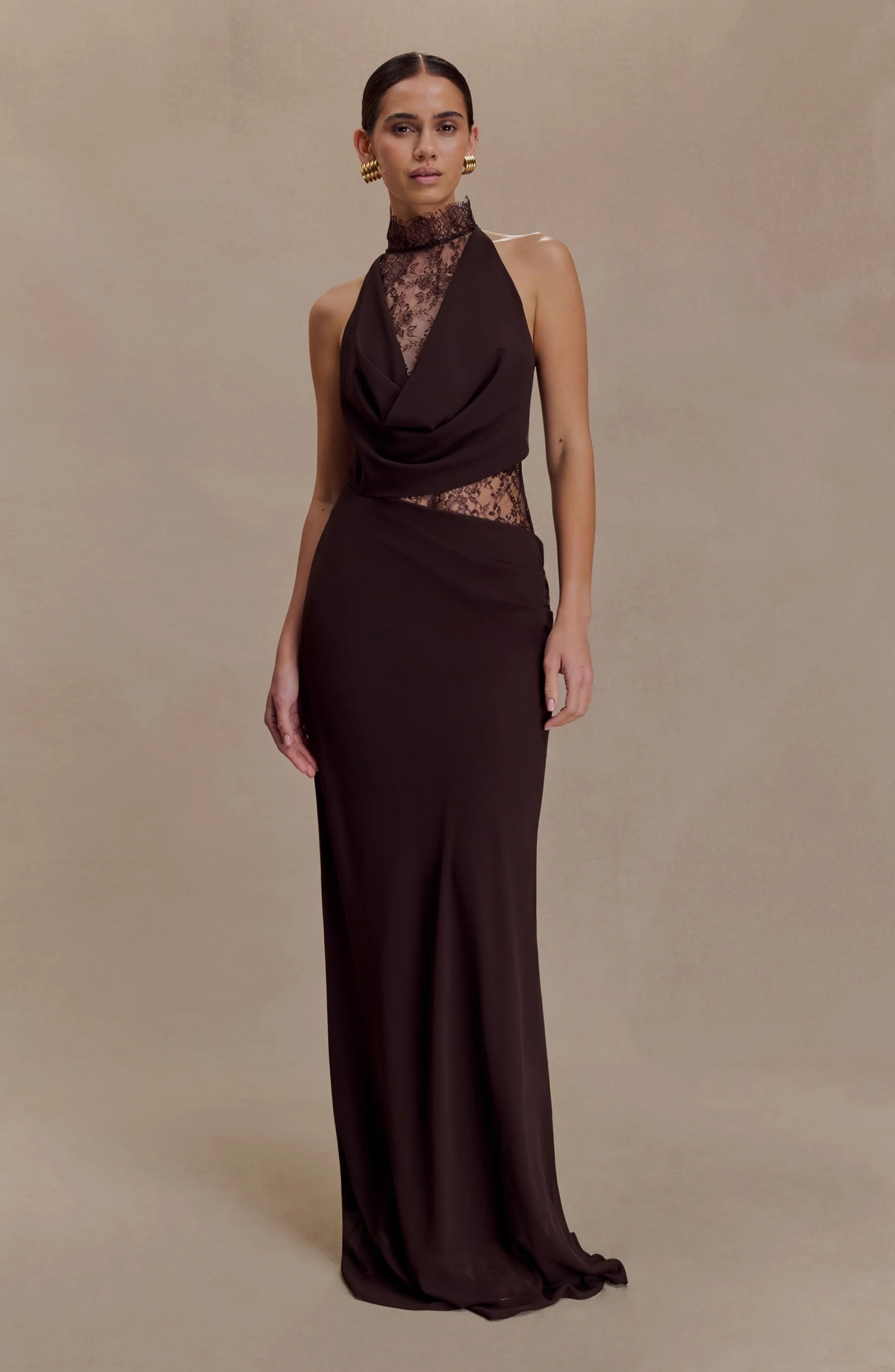 Cocoa Mirage Maxi Dress, Cacao Brown / L Cocoa Mirage Maxi Dress, Cacao Brown / L