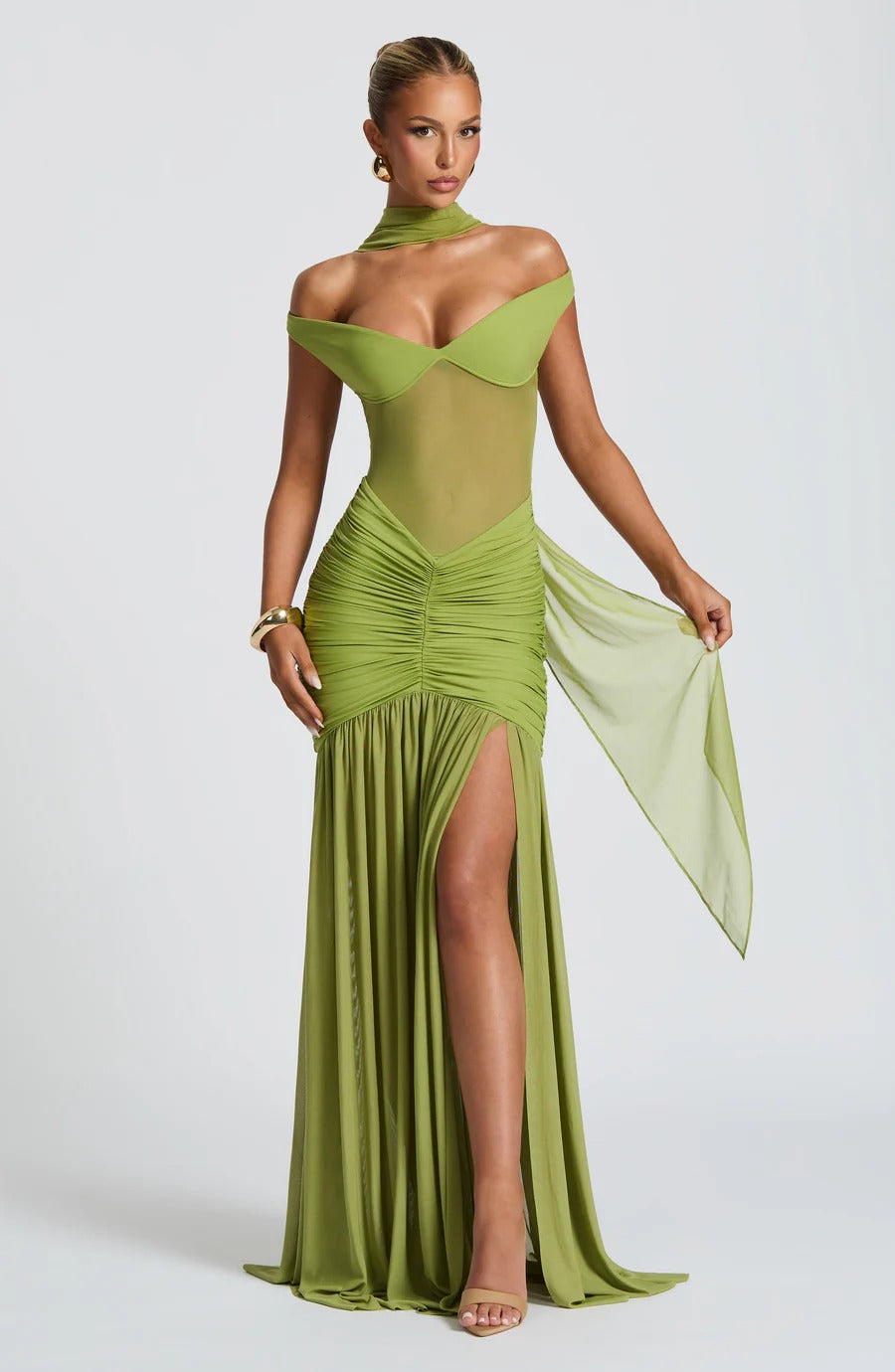 Serena Maxi Dress, Yellow / XS Serena Maxi Dress, Yellow / XS