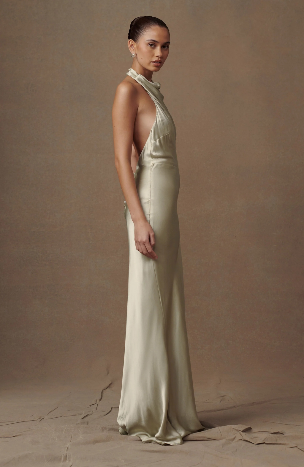 Vienna Silk Maxi Dress