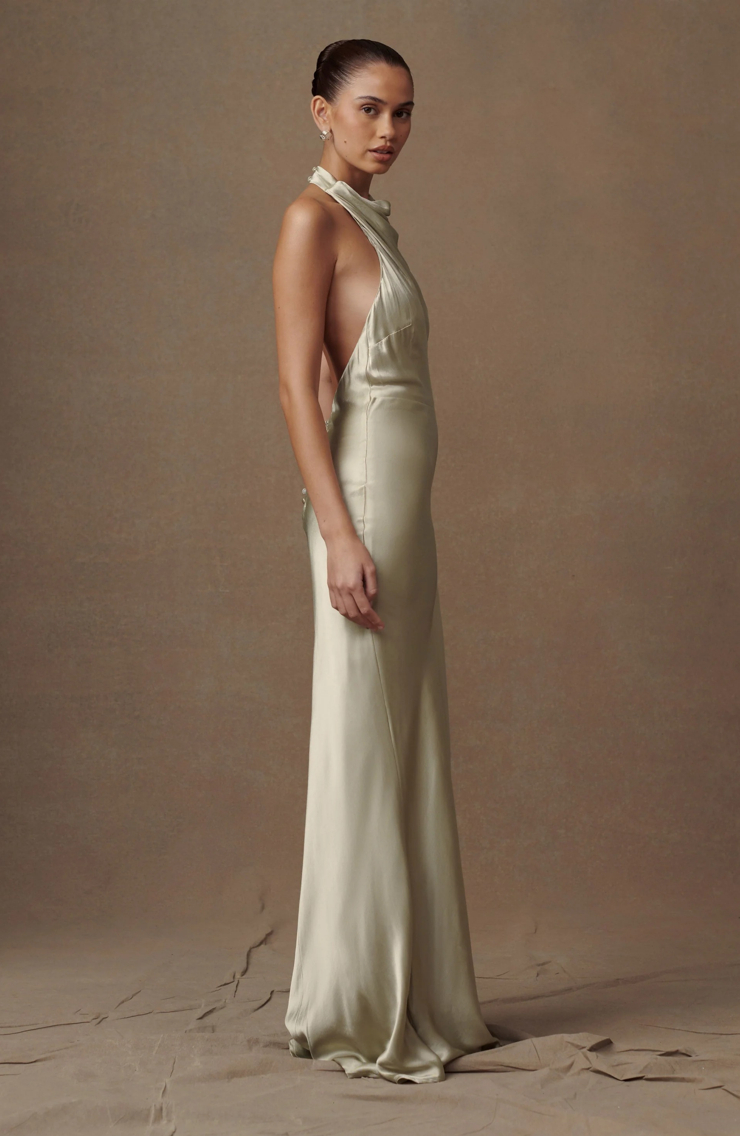 Vienna Silk Maxi Dress
