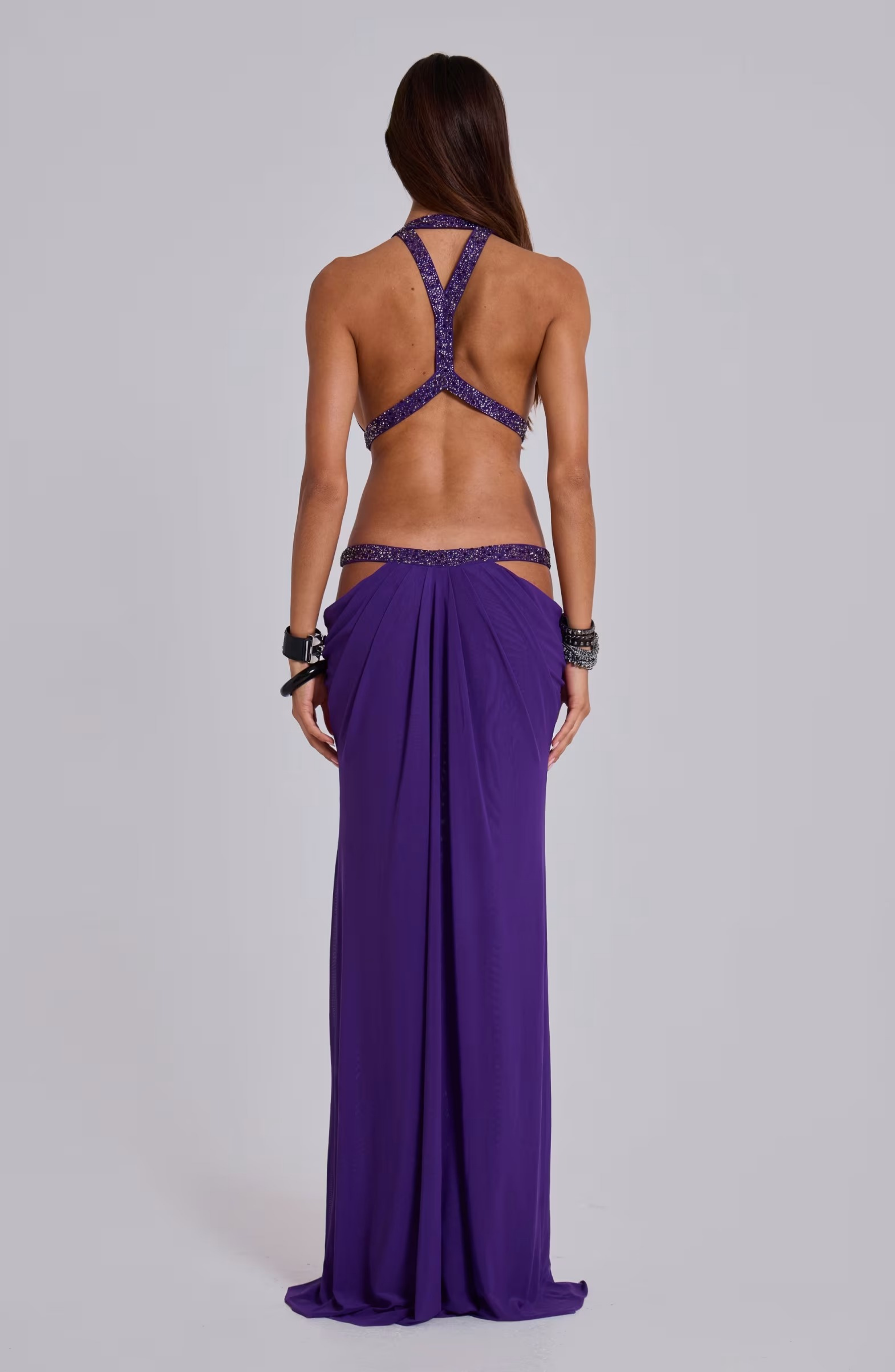 Eden Cut Goddess Maxi Dress