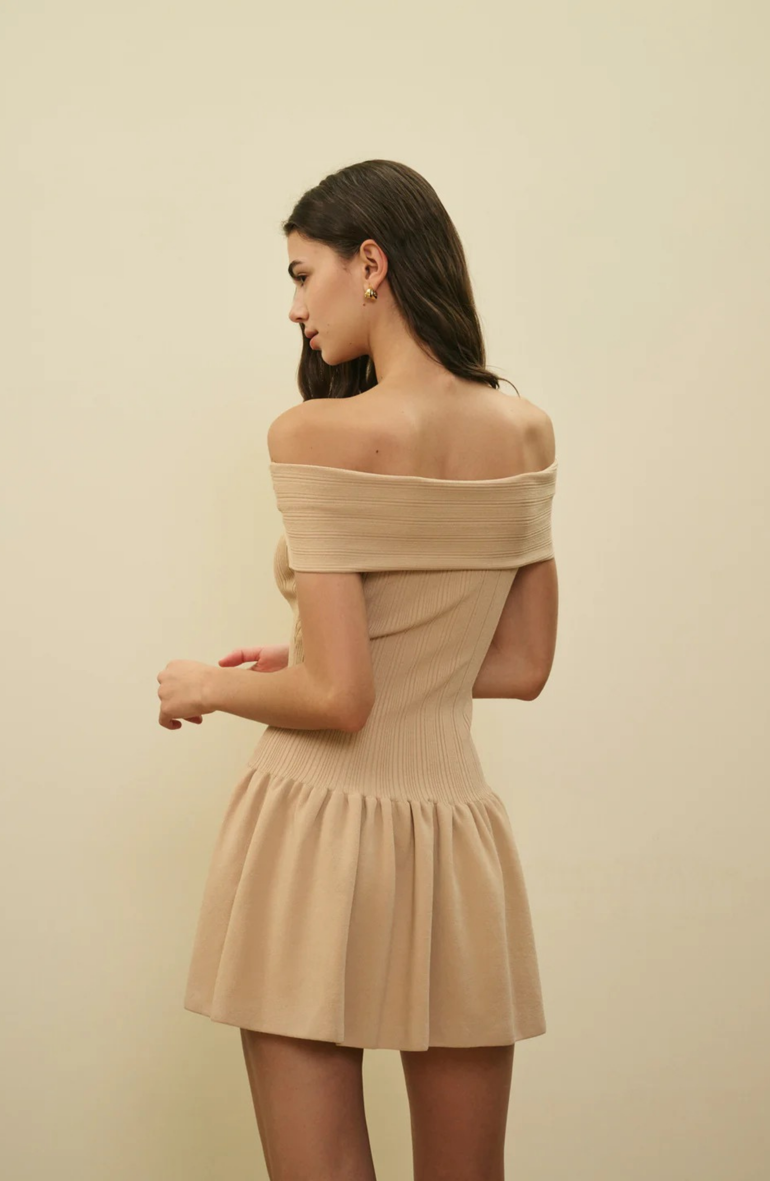 OFF SHOULDER MINI DRESS