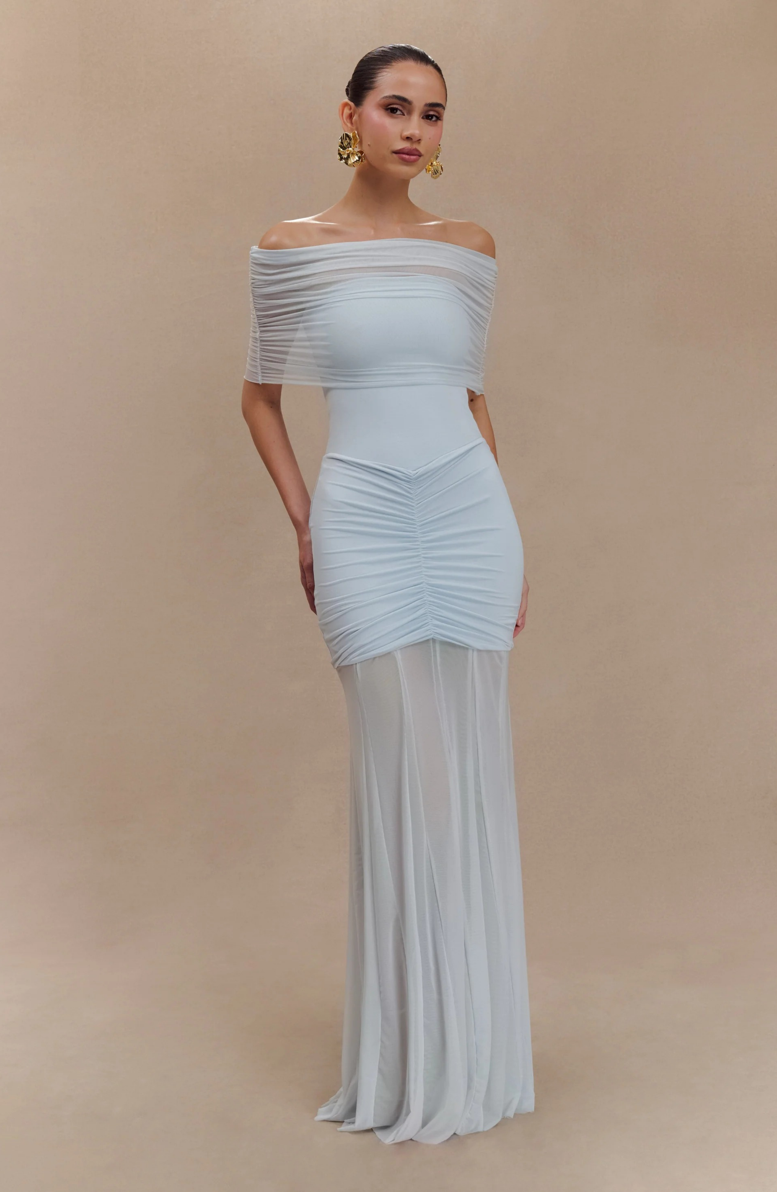 Paris Noir Gown Maxi Dress
