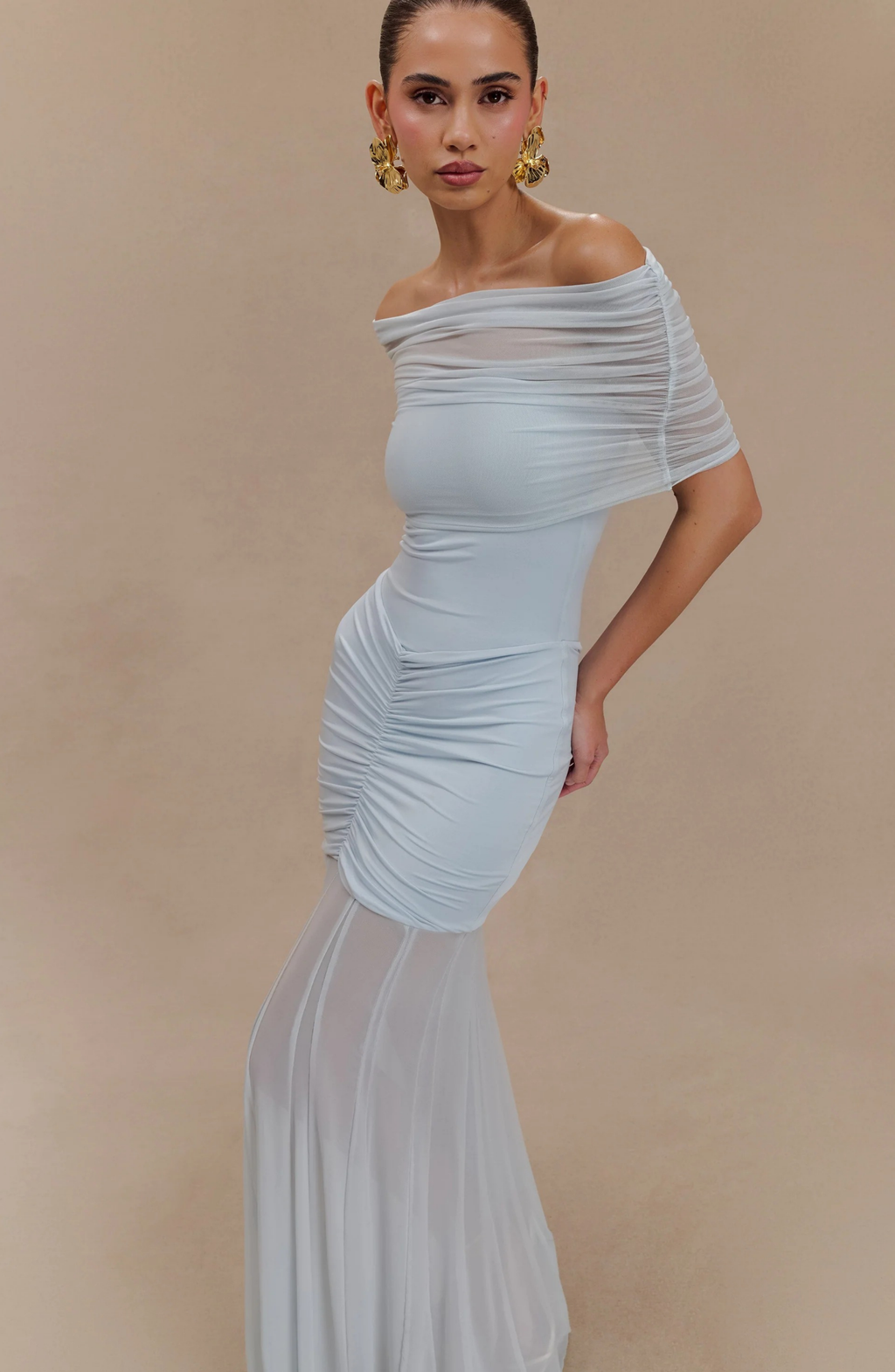 Paris Noir Gown Maxi Dress