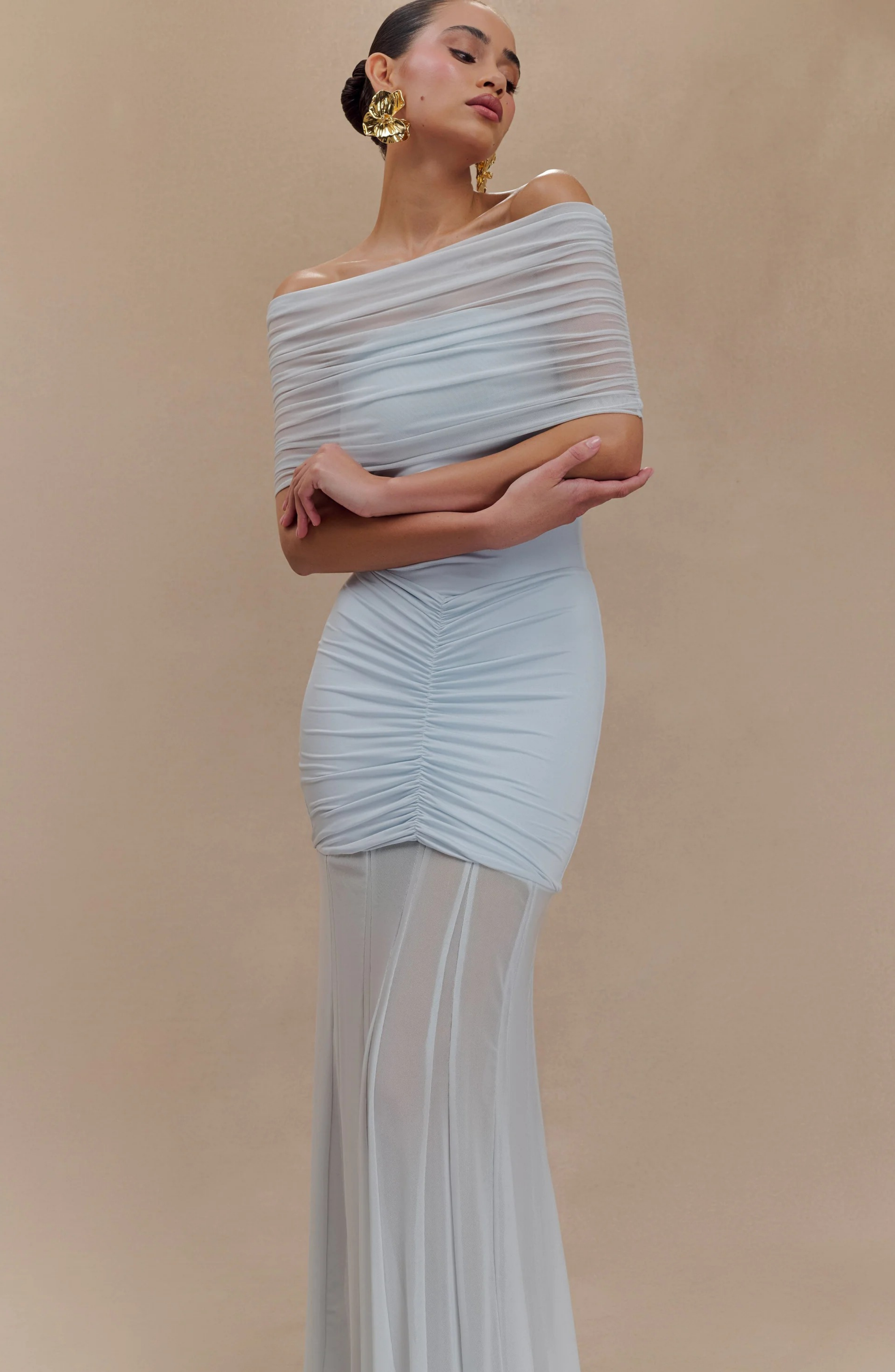 Paris Noir Gown Maxi Dress