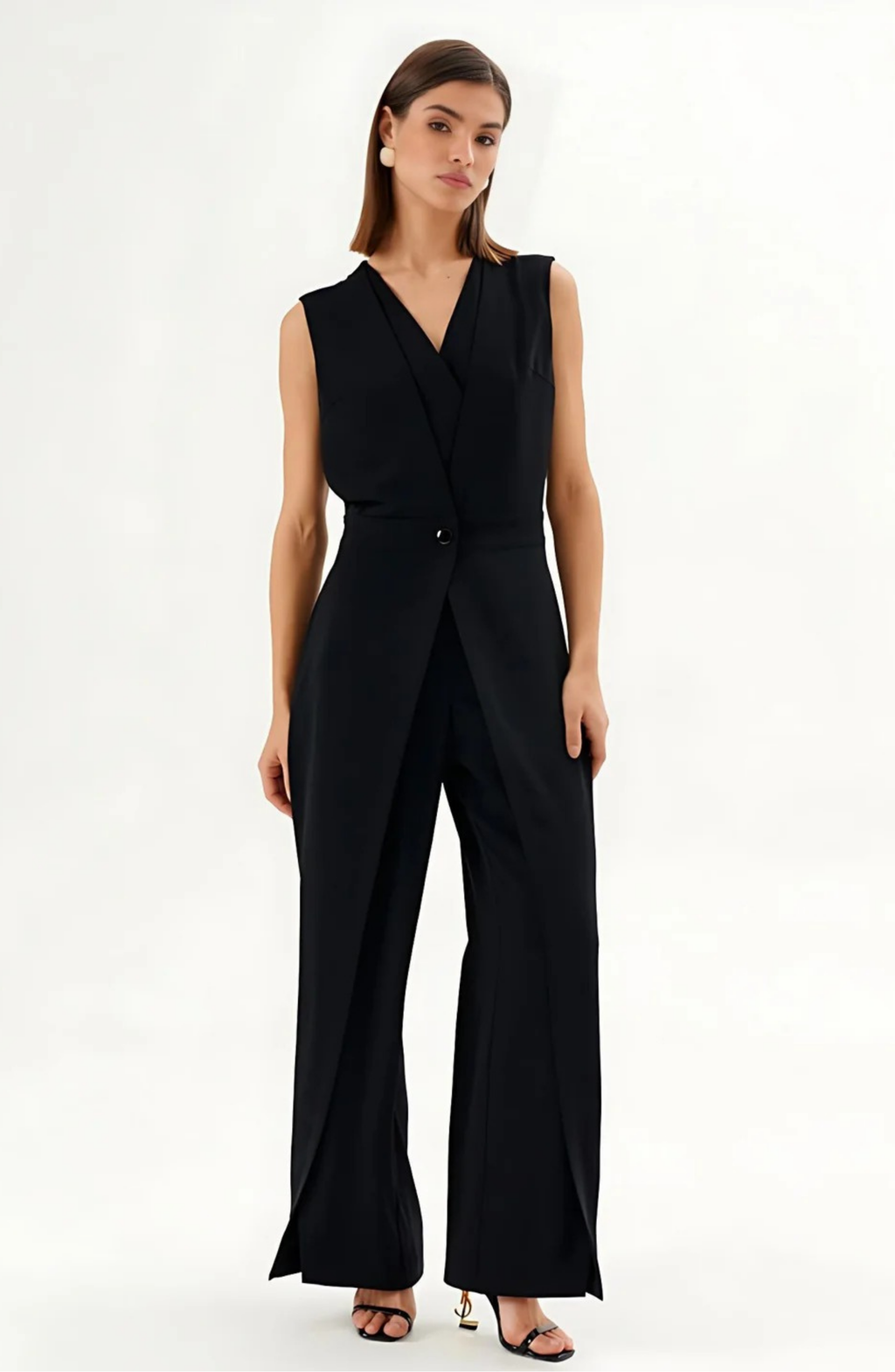 Tailored Noir Jumpsuit