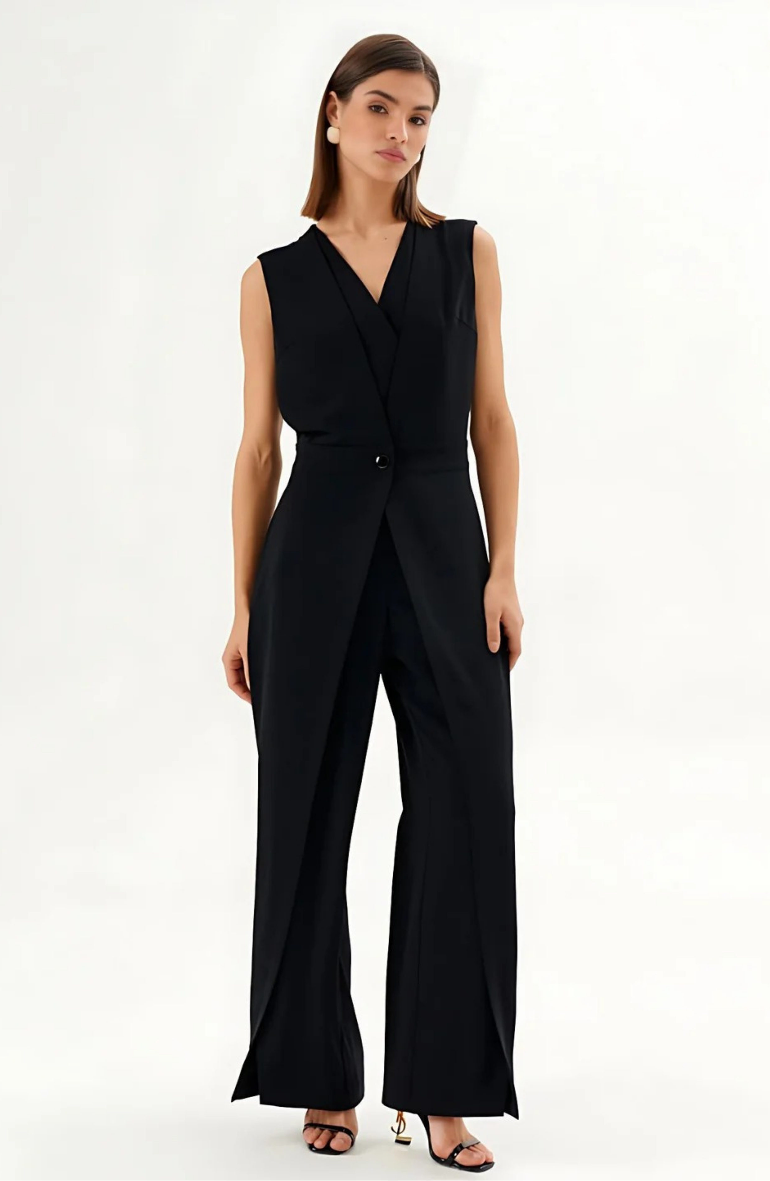 Tailored Noir Jumpsuit