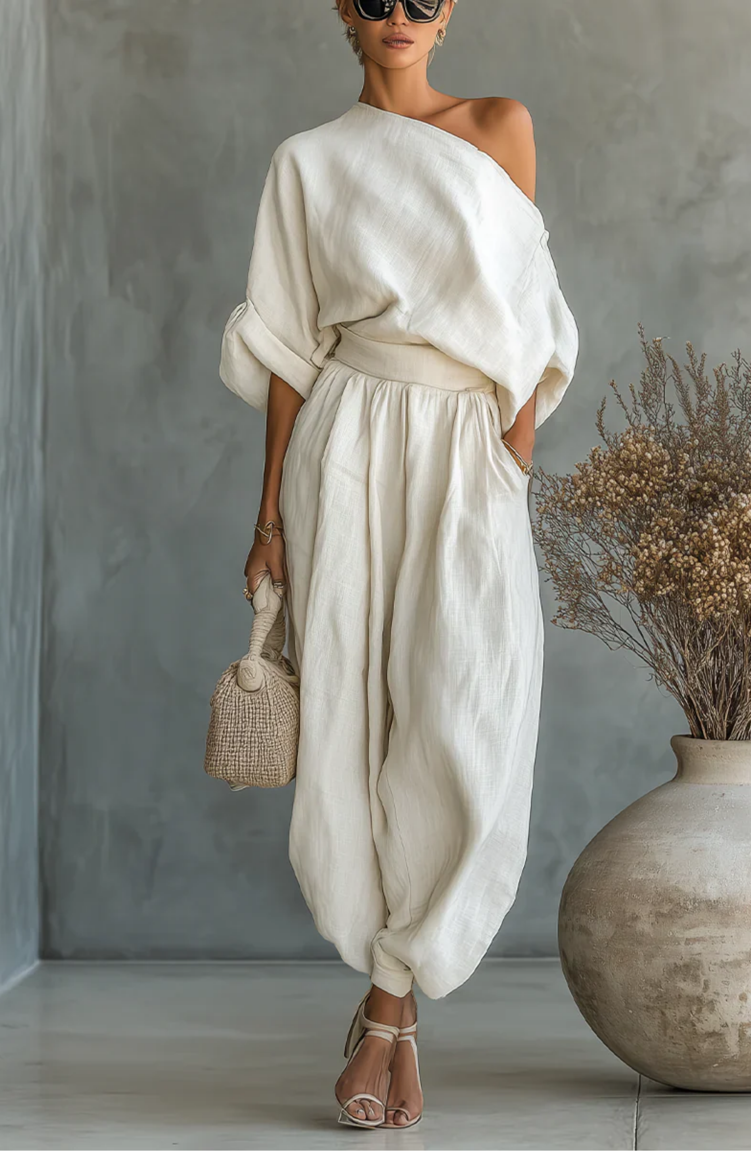 Ethereal White Ensemble Set