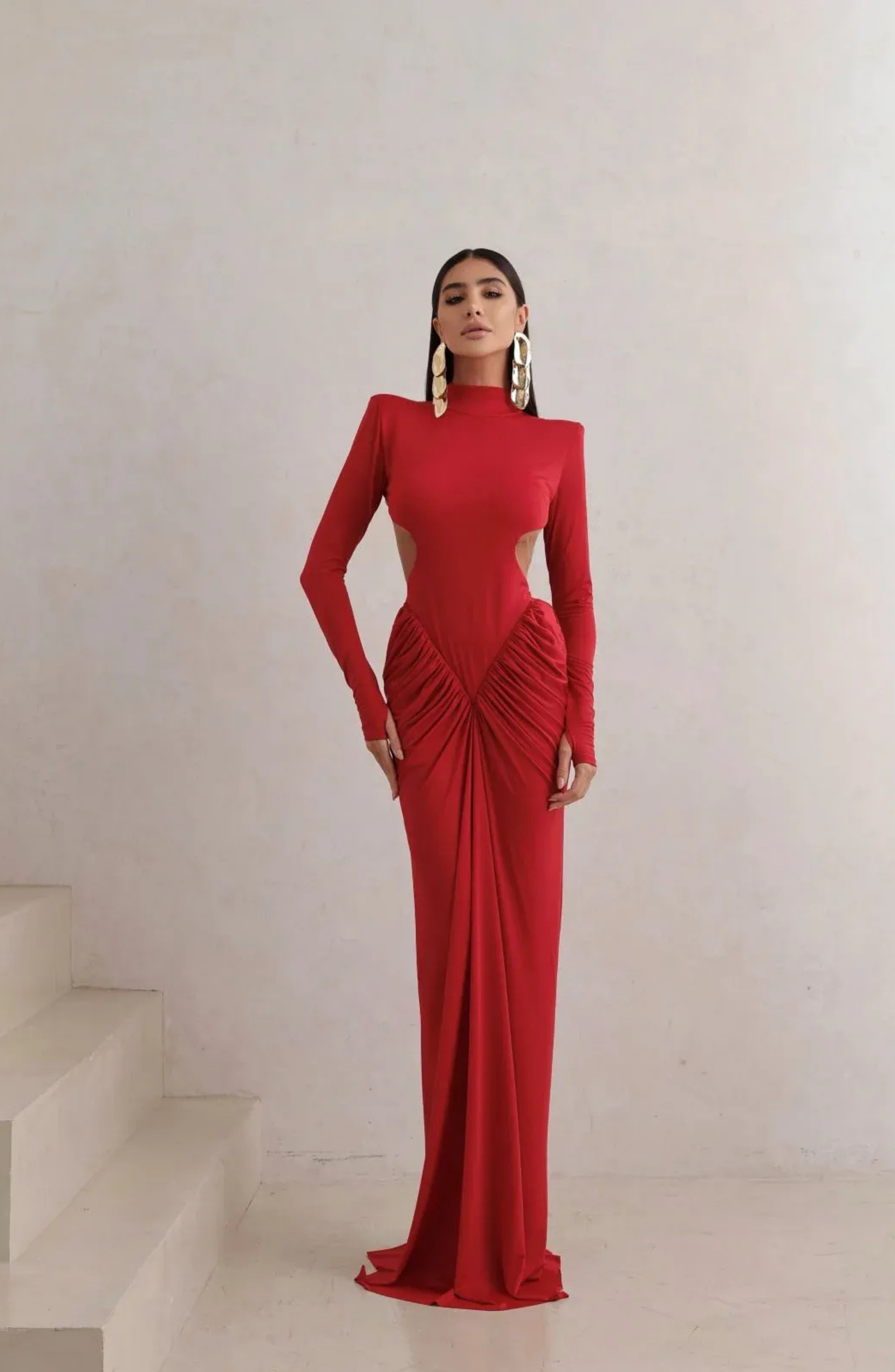 Valentina Cutout Maxi Dress – Lyséa