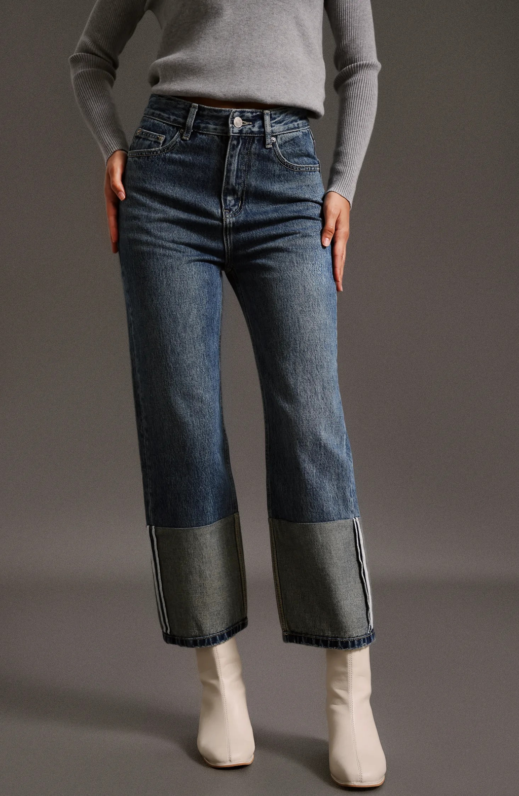 JILLY HIGH WAIST STRAIGHT JEANS