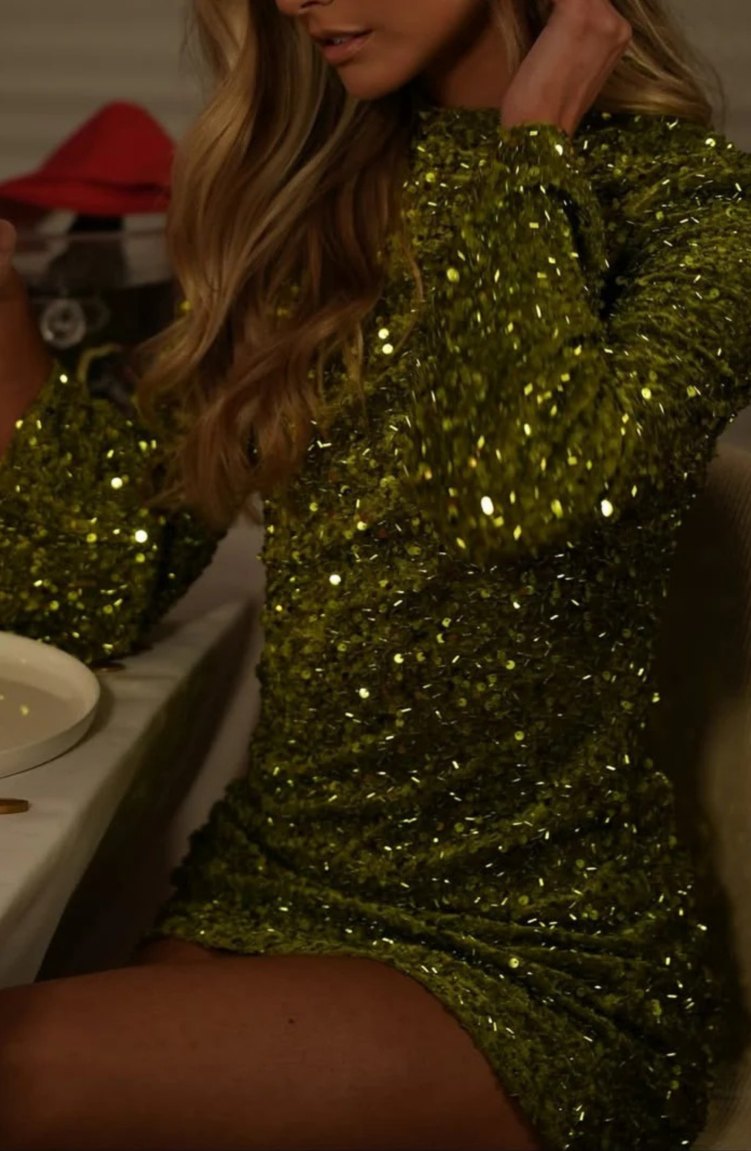 The Emerald Mini Dress, Green / XS The Emerald Mini Dress, Green / XS