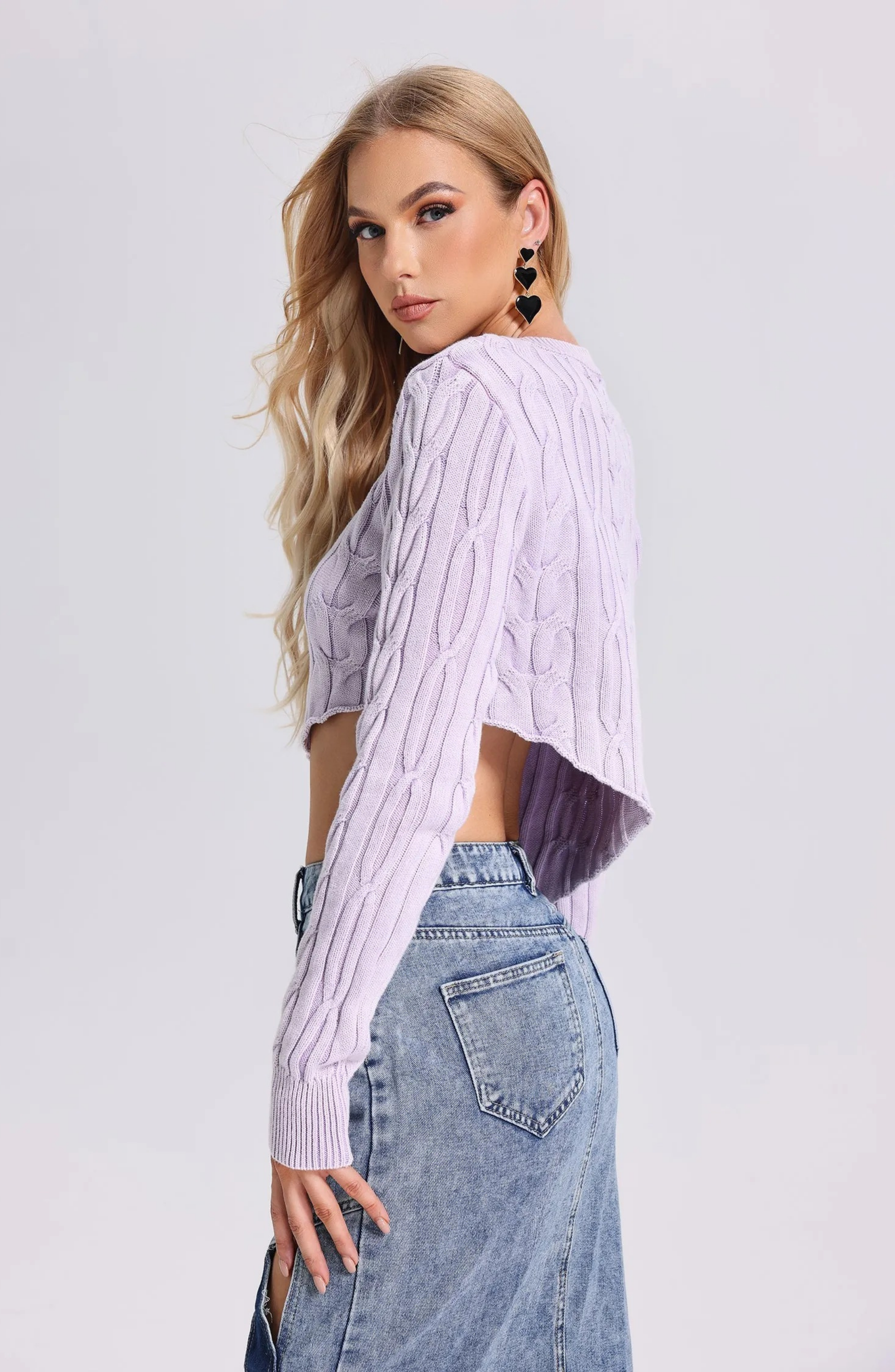DOROTY ASYMMETRIC SWEATER