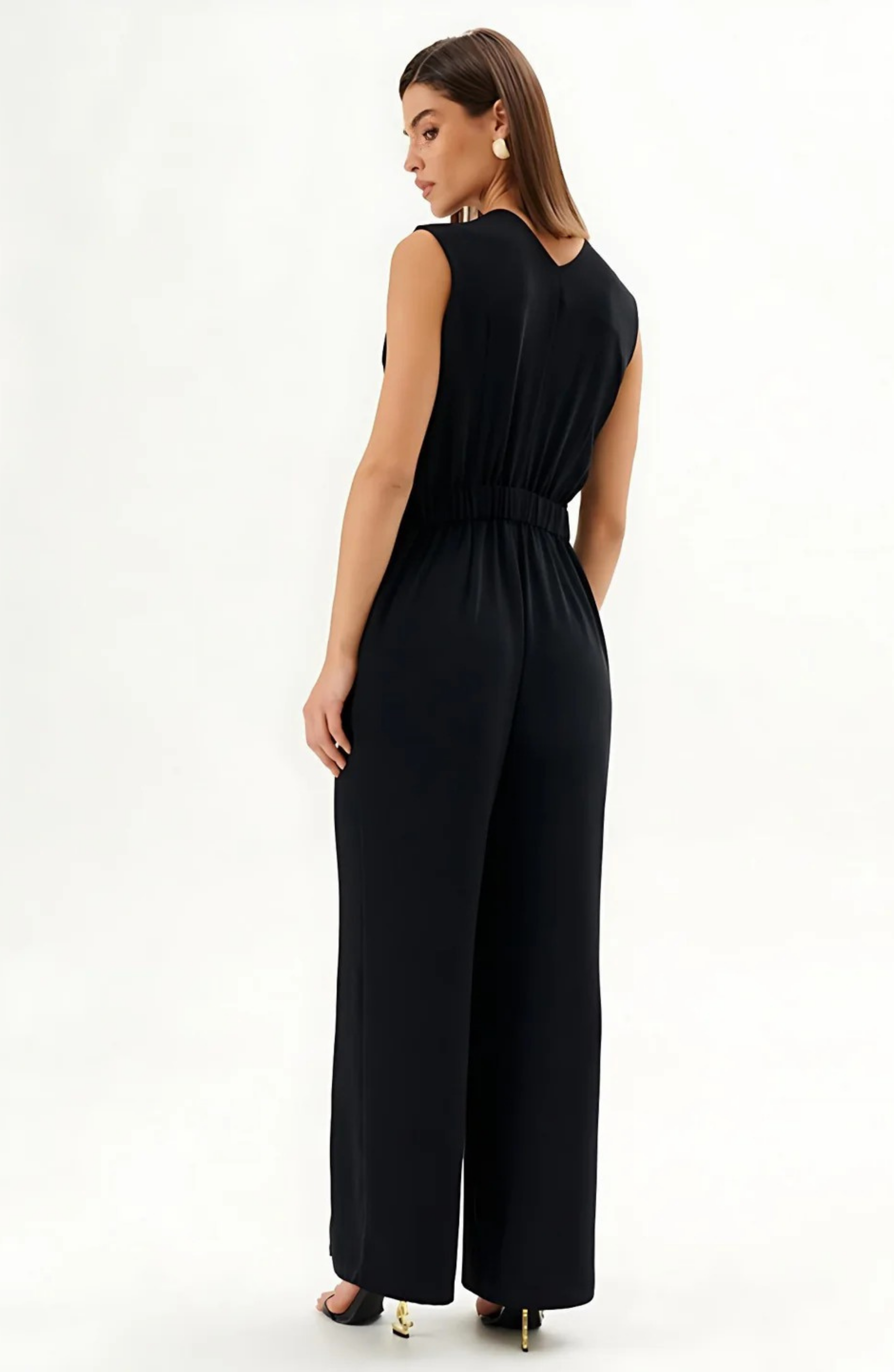 Tailored Noir Jumpsuit