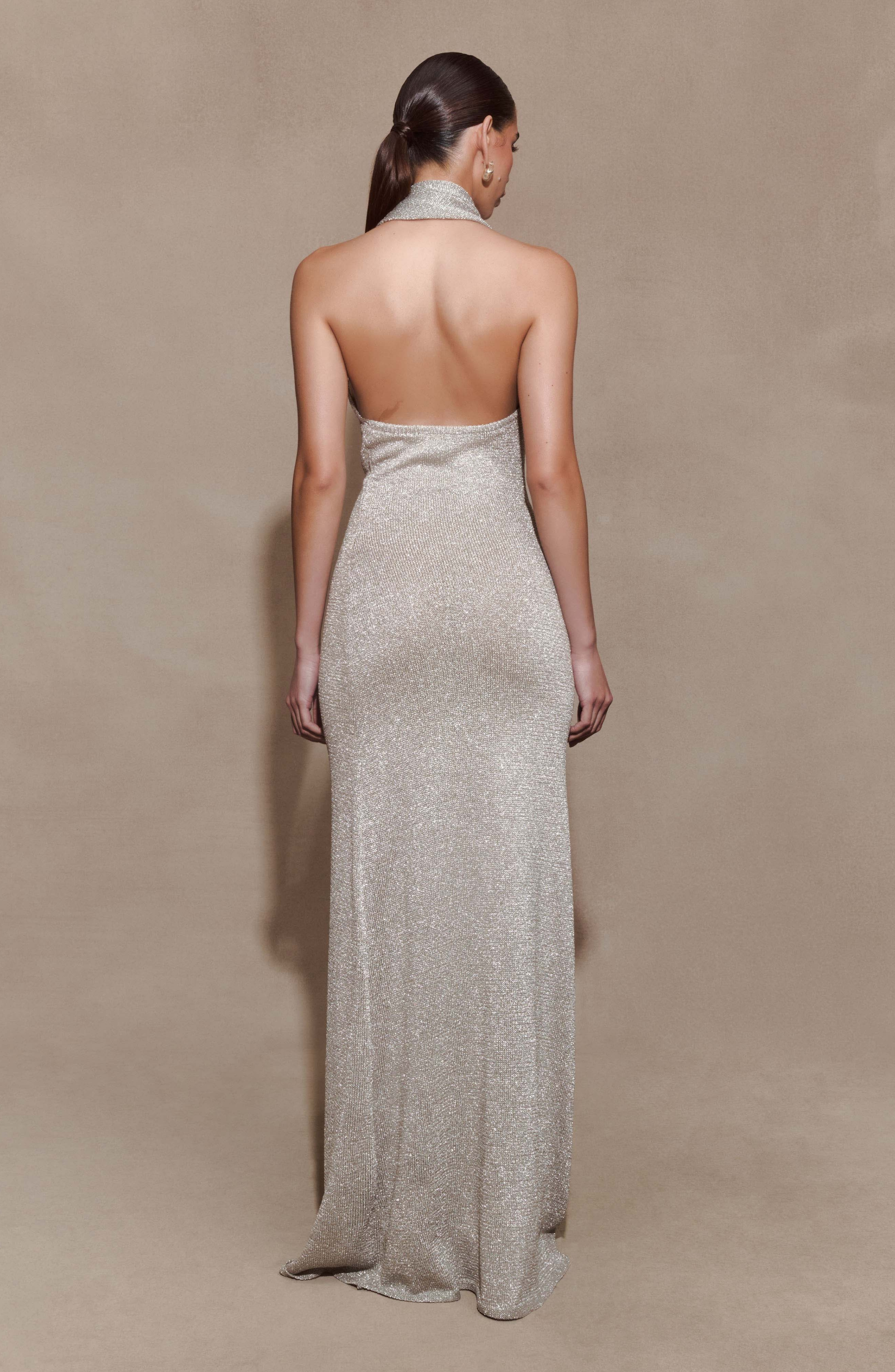 Champagne Mirage Maxi Dress
