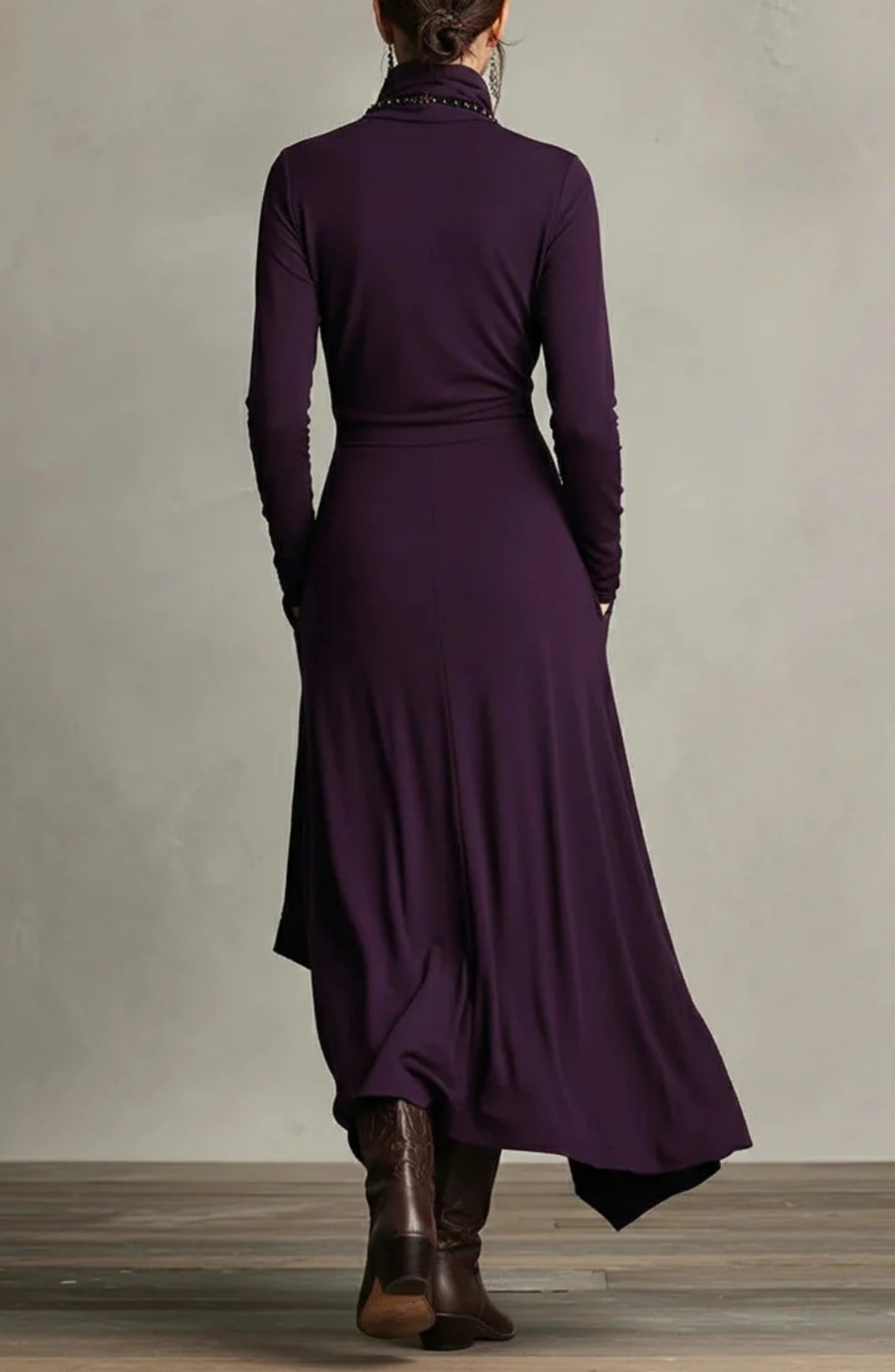 The Noir Maxi Dress