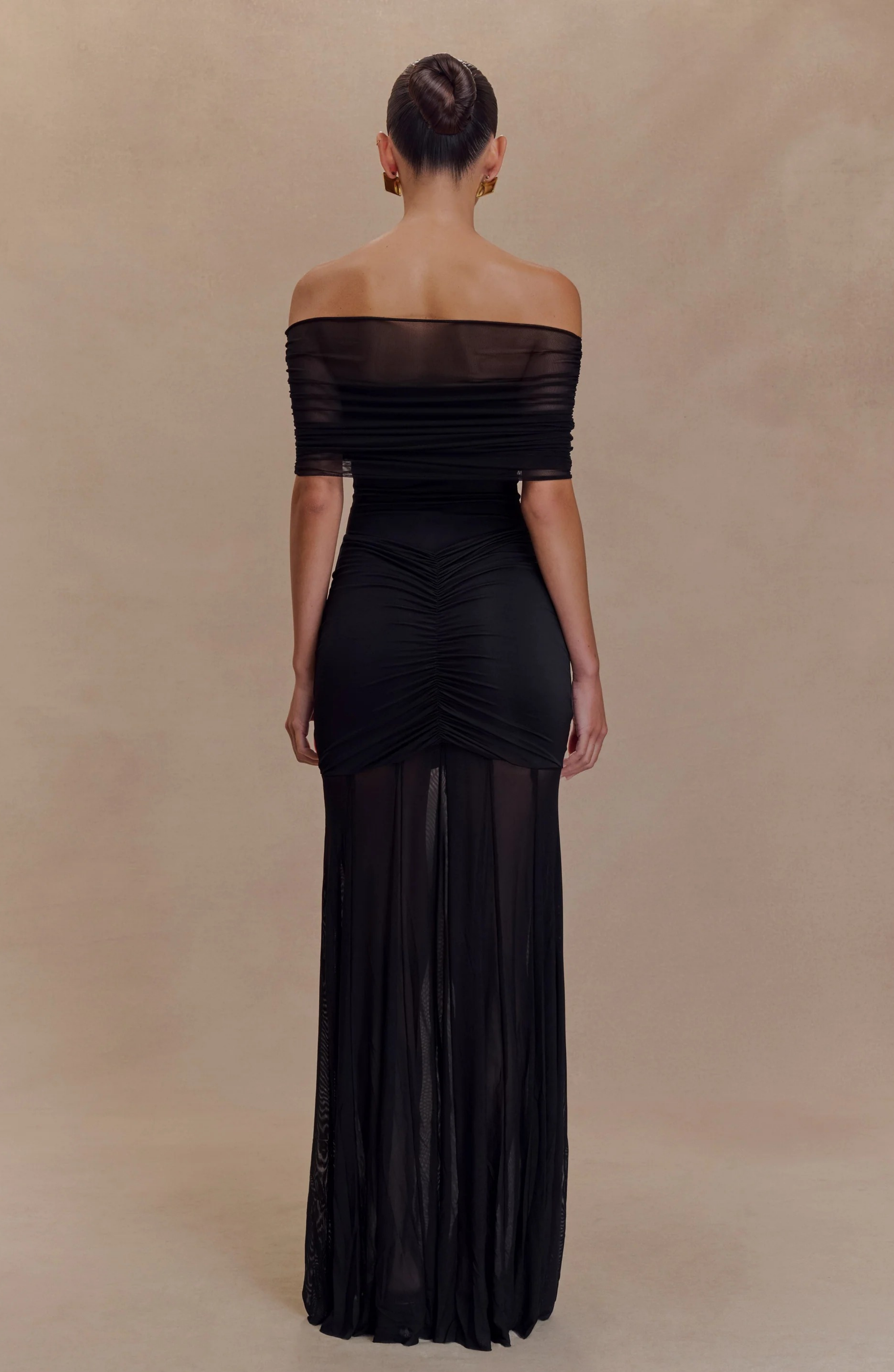 Paris Noir Gown Maxi Dress
