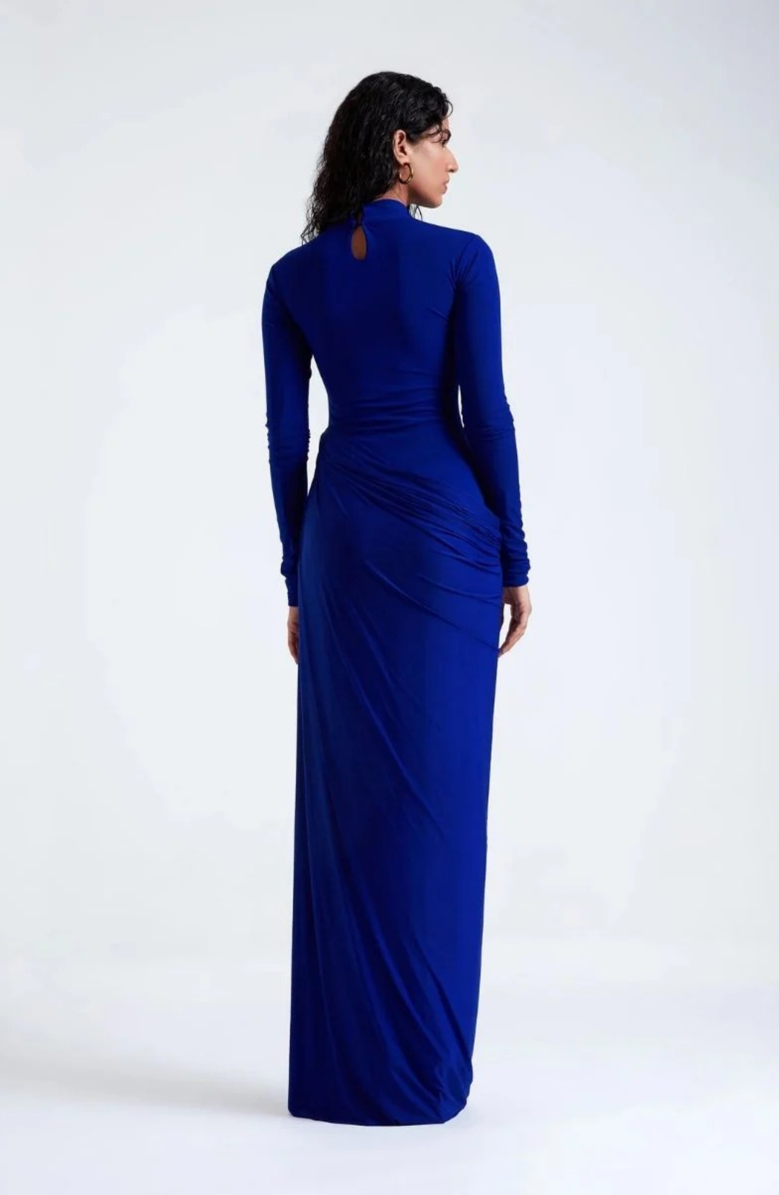 Blue Veil Maxi Dress