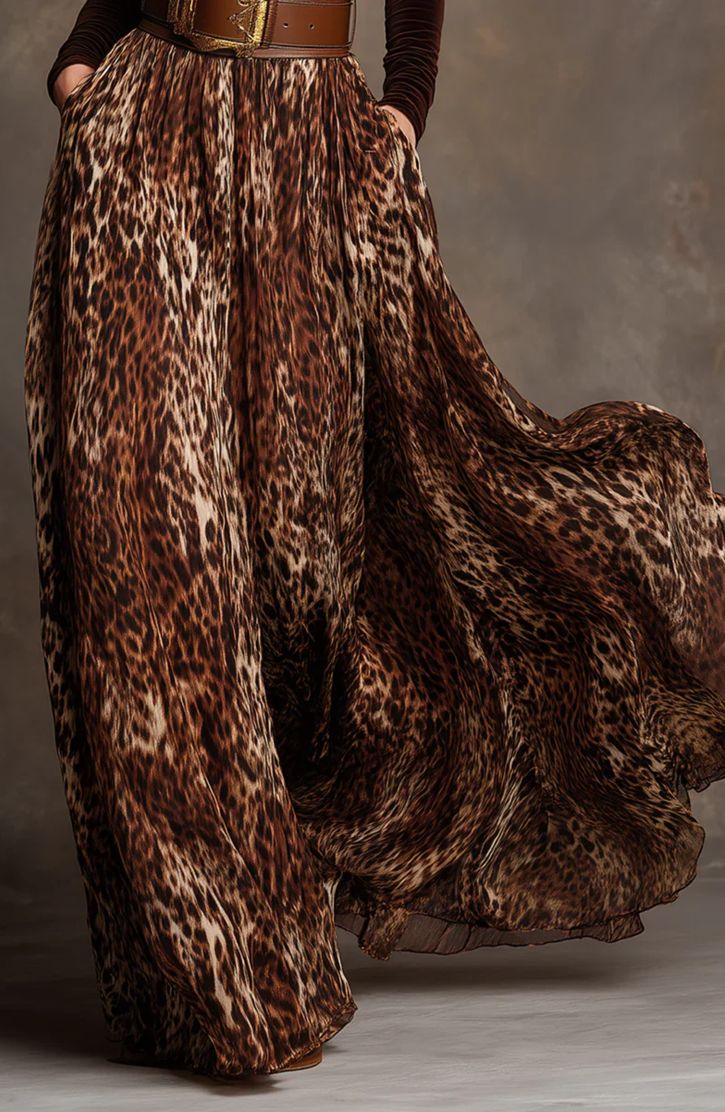 Soft Obscura Top and Skirt set