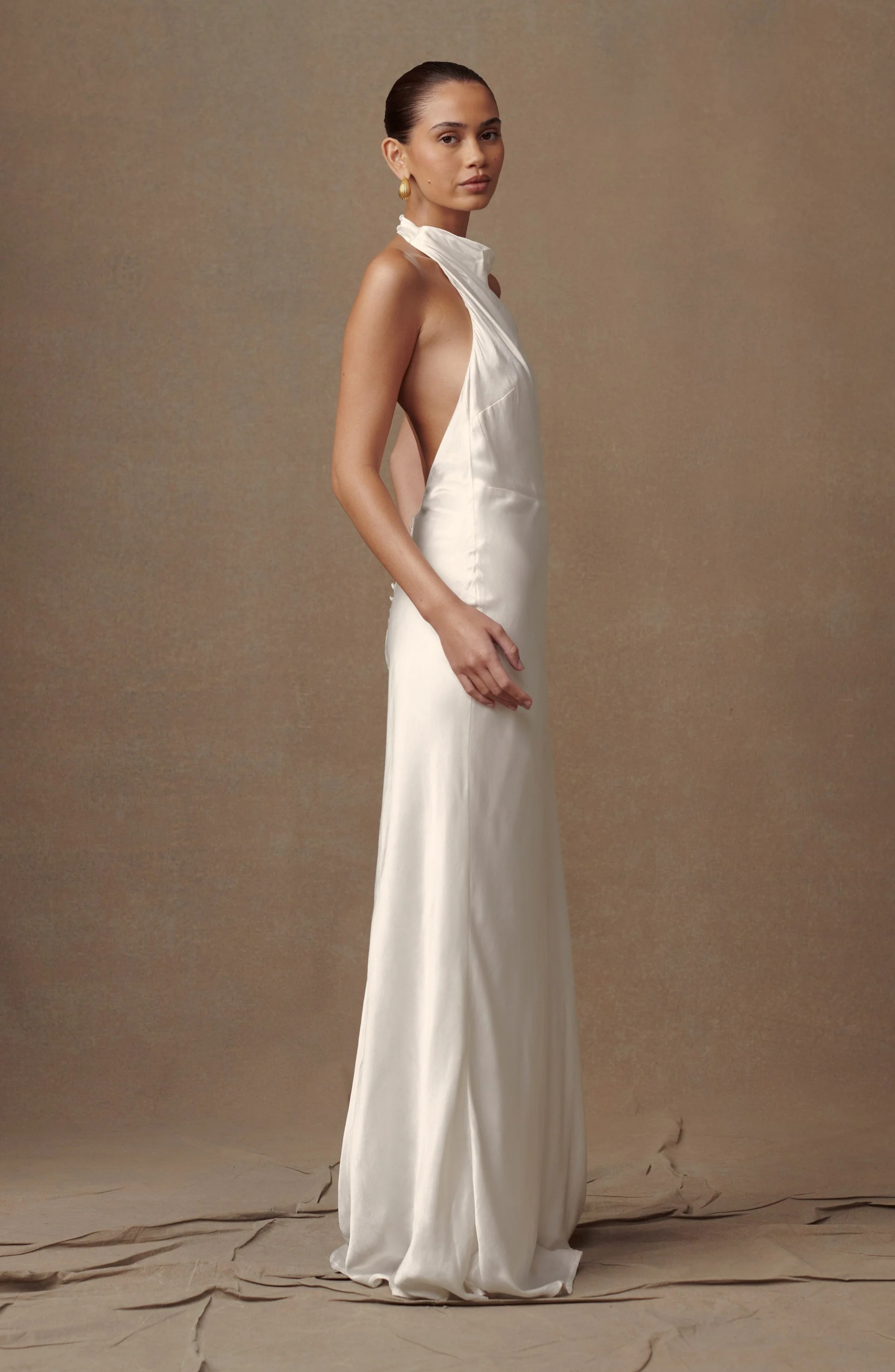 Vienna Silk Maxi Dress