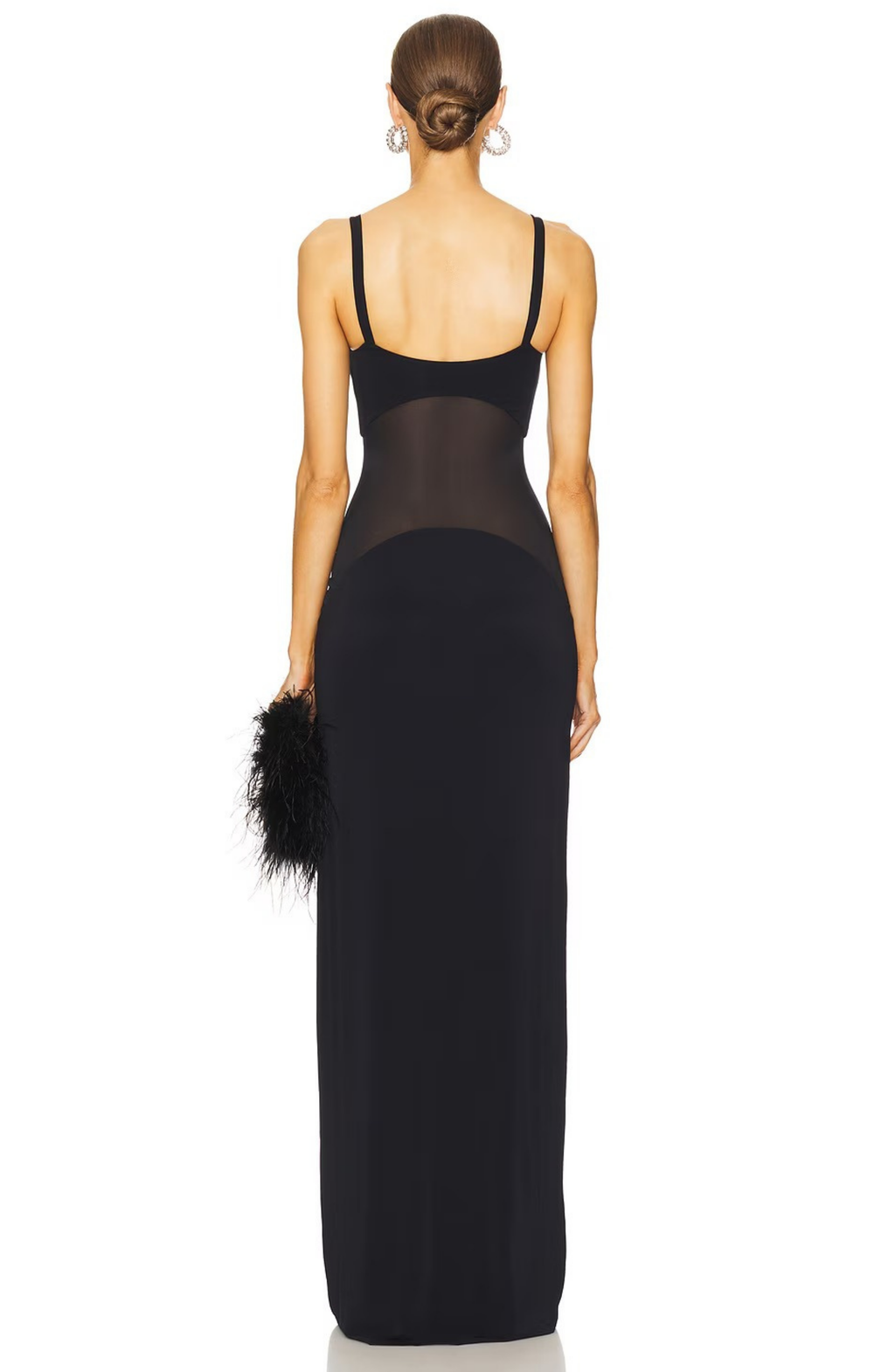Noir Muse Gown Maxi Dress