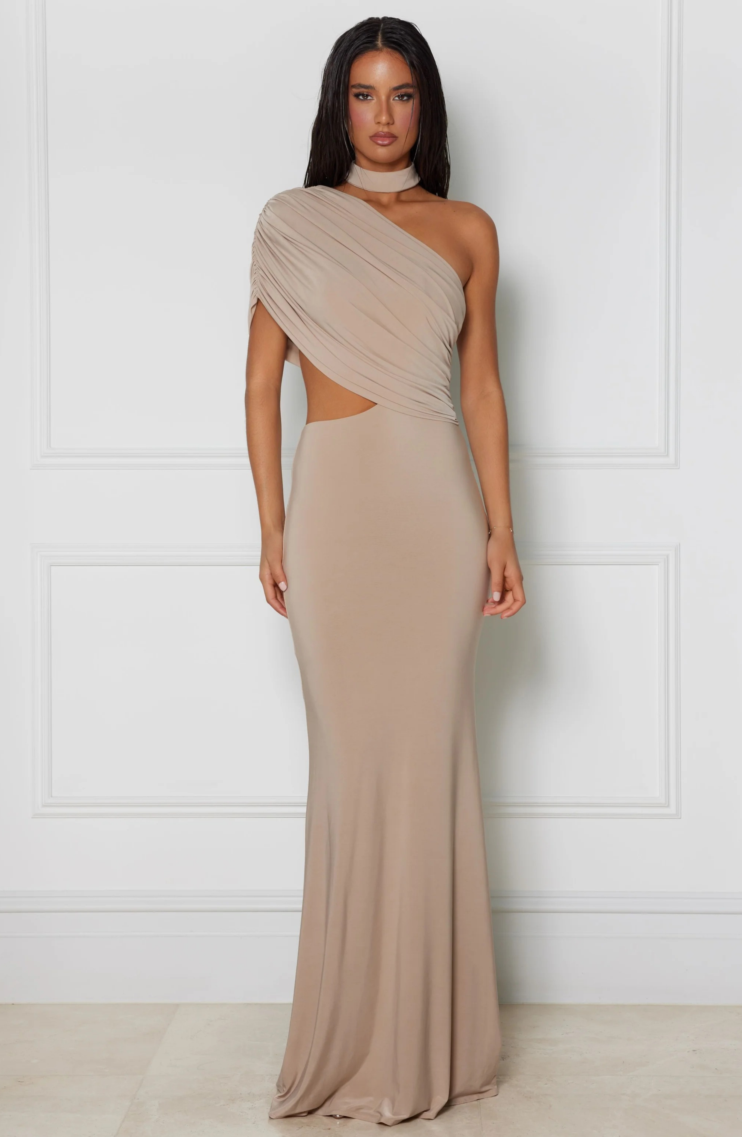 Celeste One-Shoulder Gown