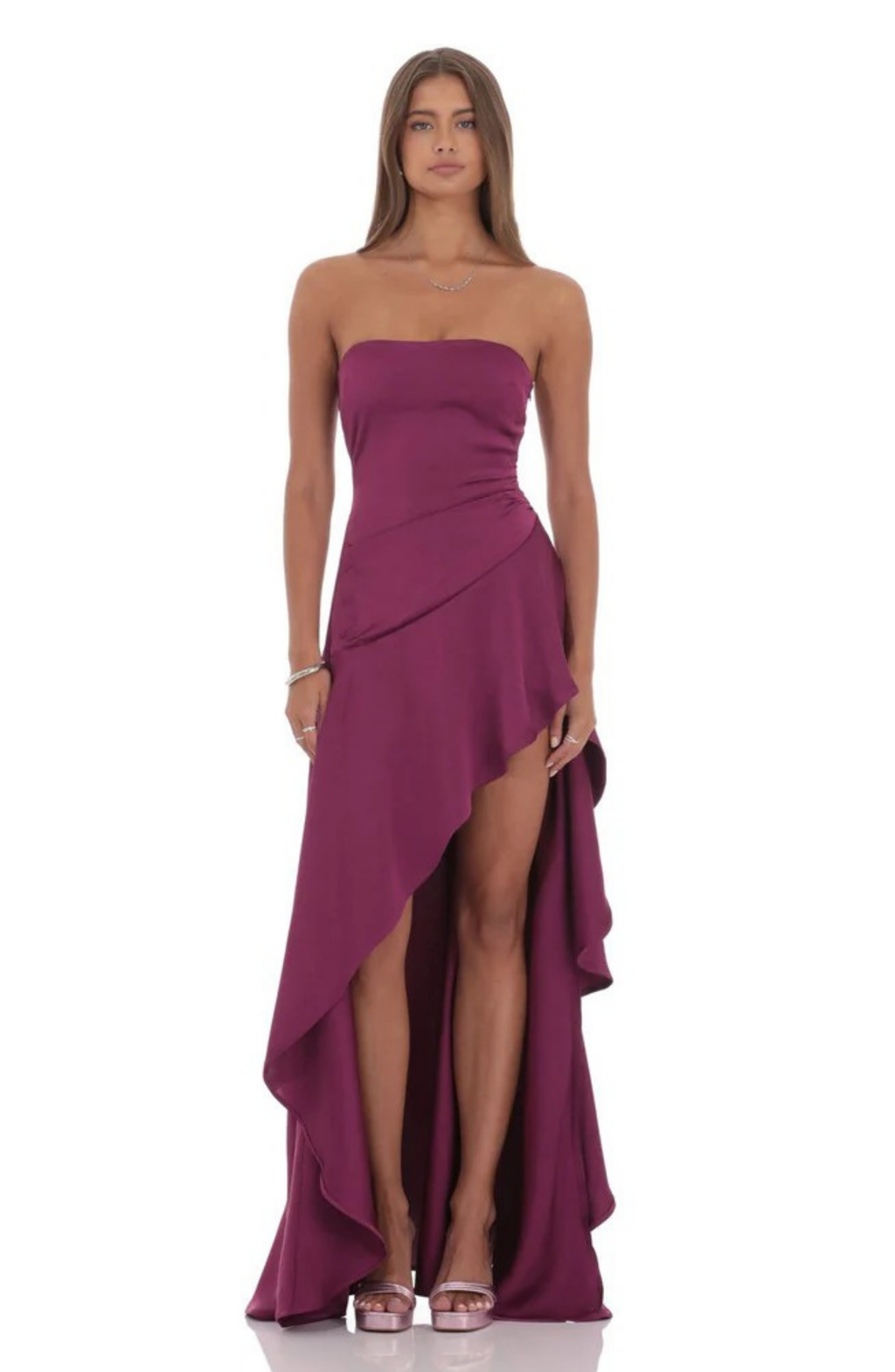 Side-Slit Elegance Maxi Dress