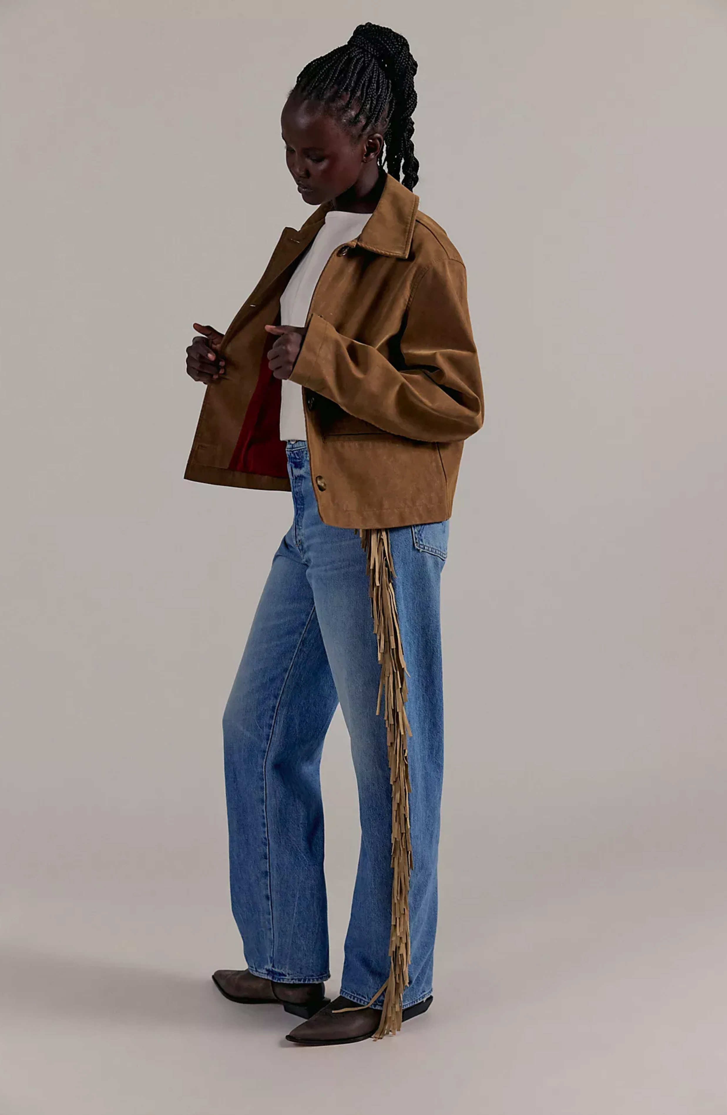 Desert Fringe Jeans