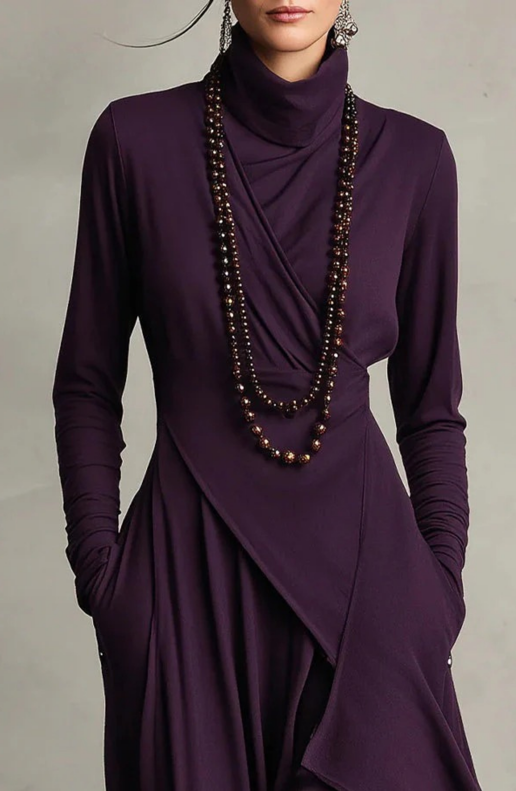The Noir Maxi Dress