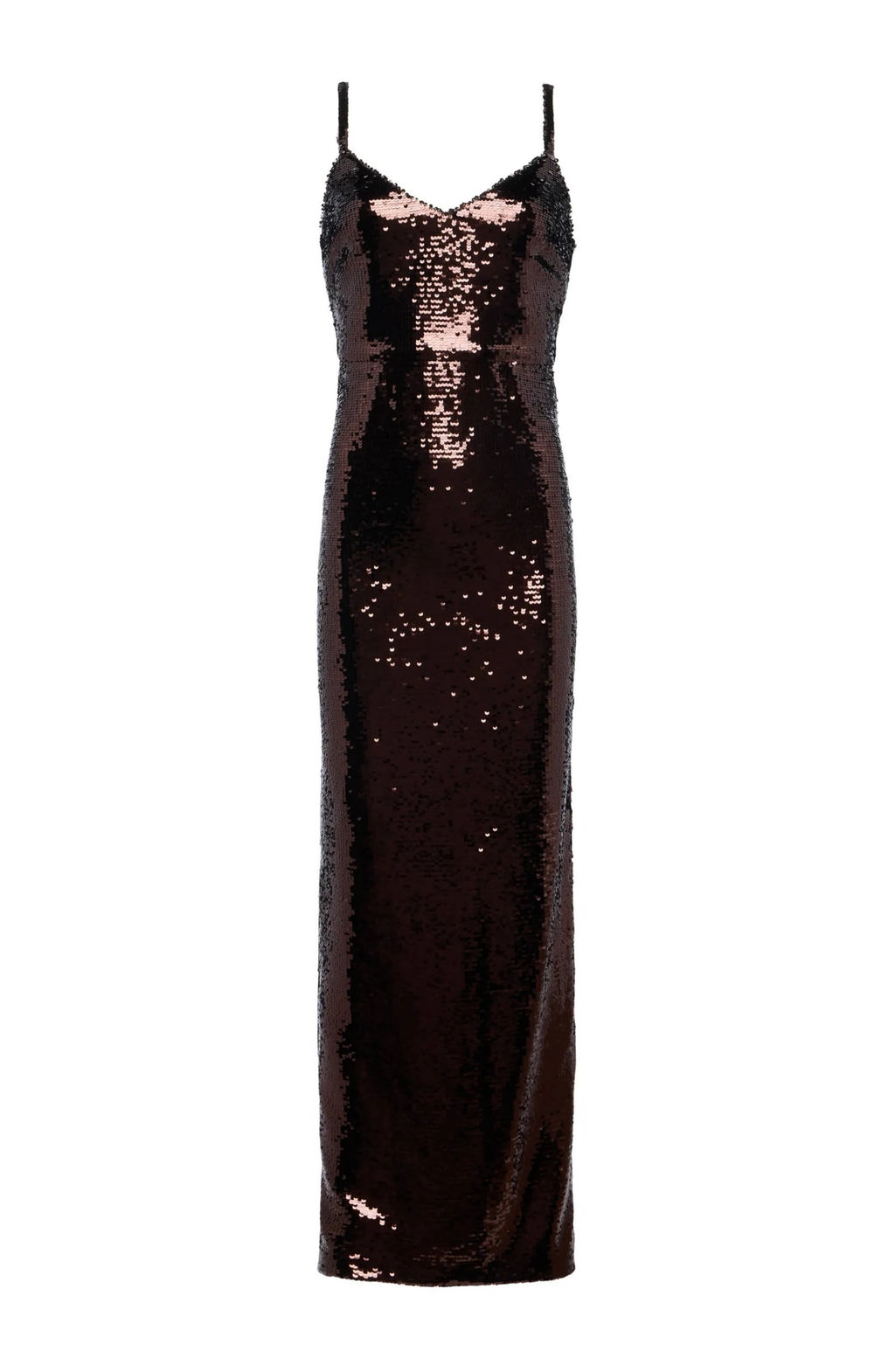 Starlit Bronze Maxi Dress