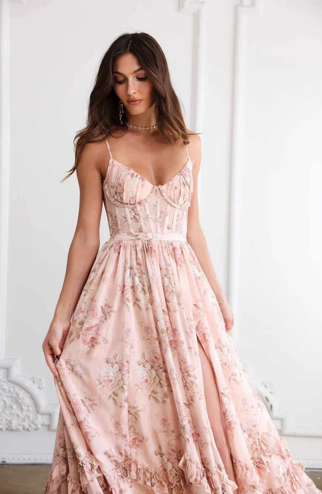 Rosalie Lace Maxi Dress