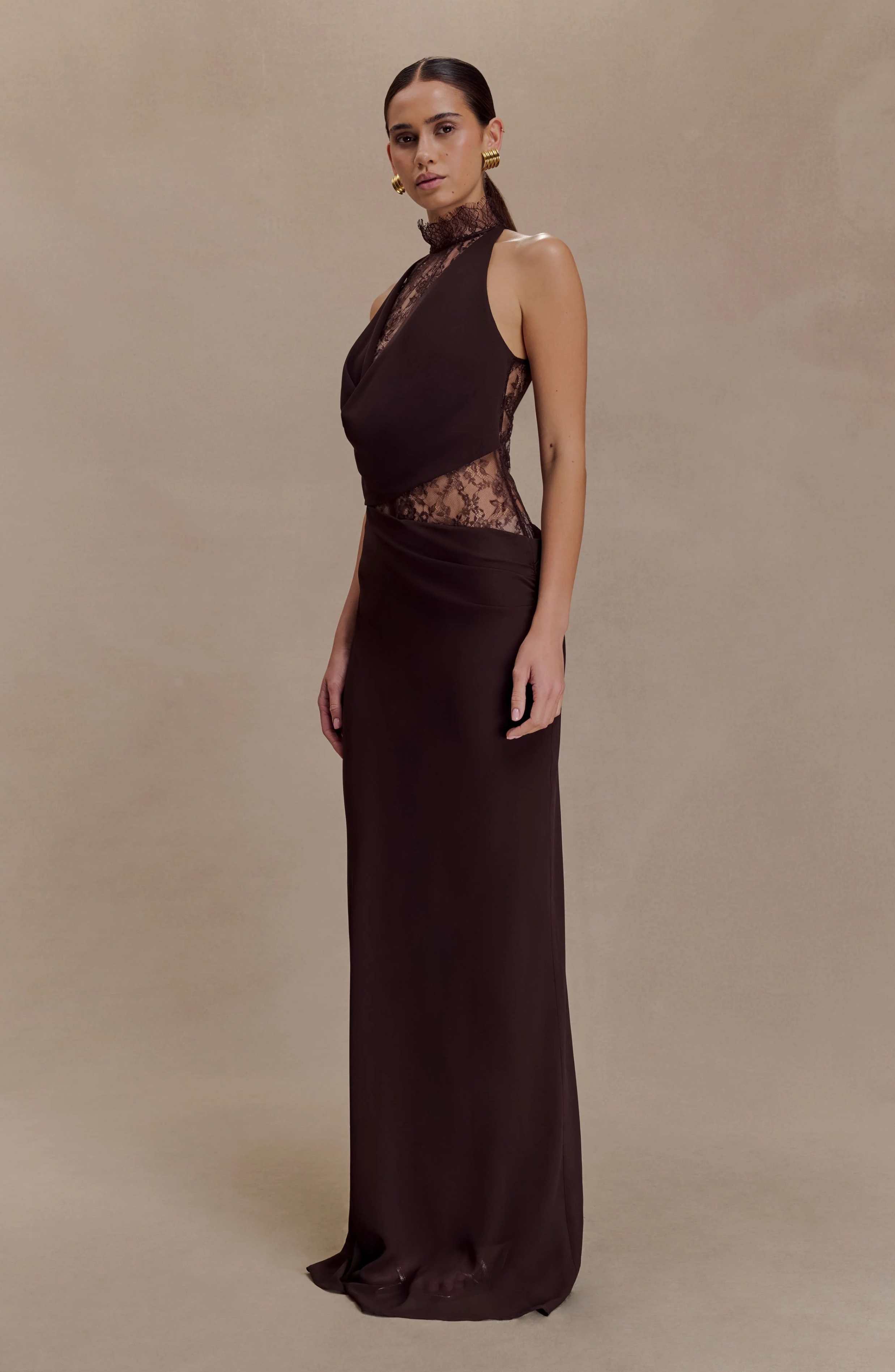 Cocoa Mirage Maxi Dress