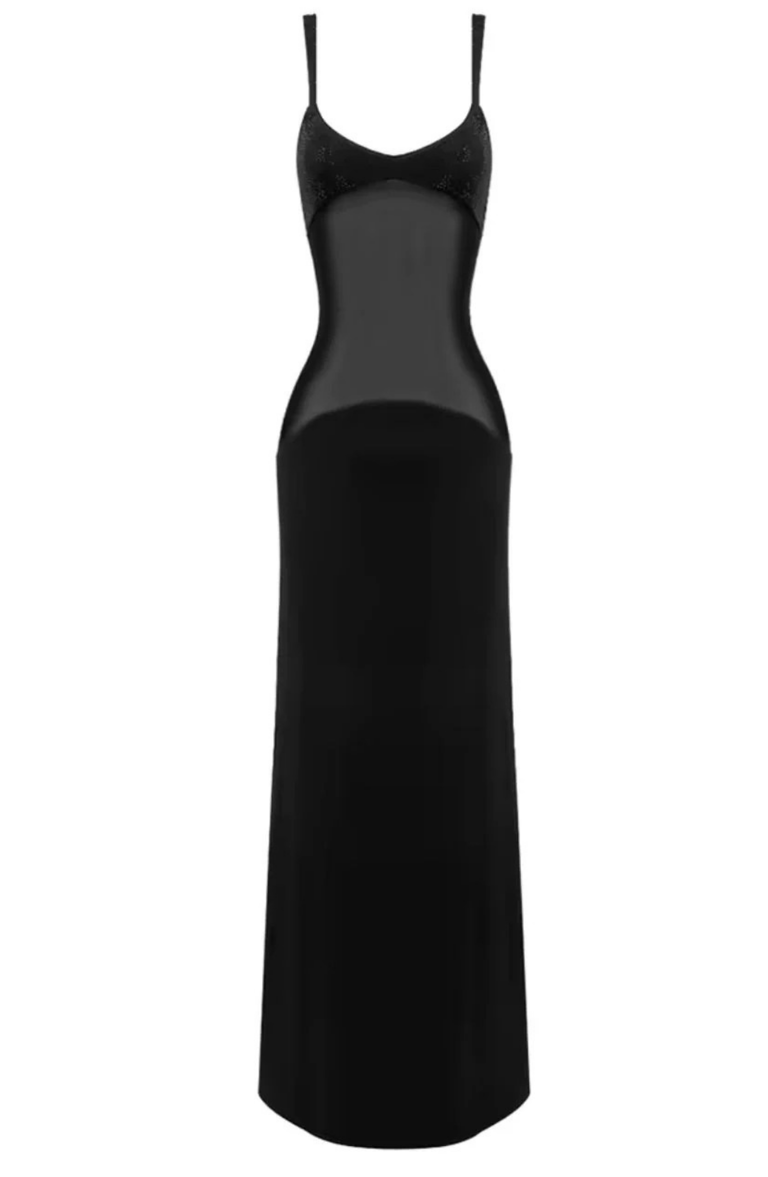Noir Muse Gown Maxi Dress