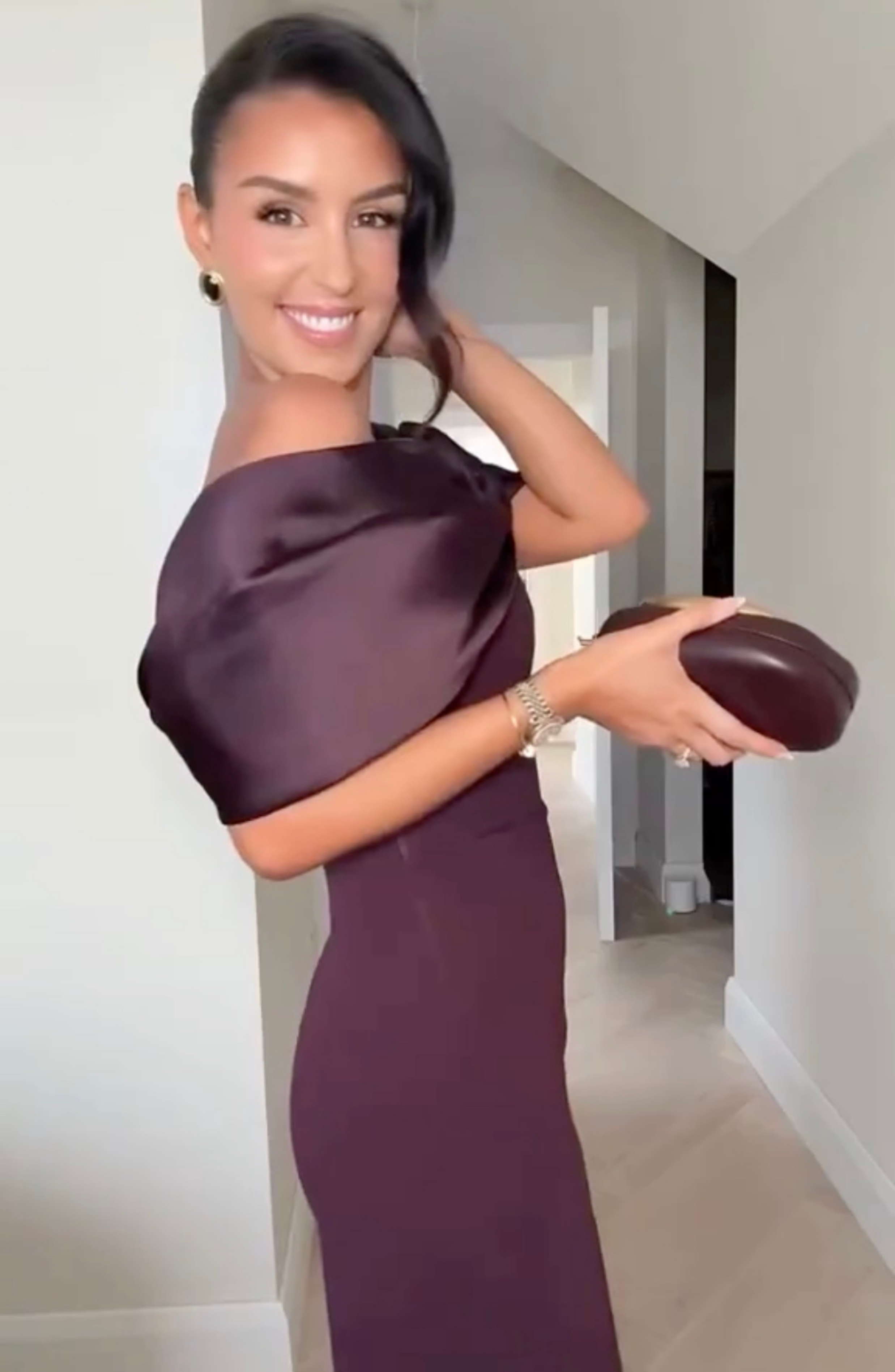 Scarlet Drape Majesty Maxi Dress