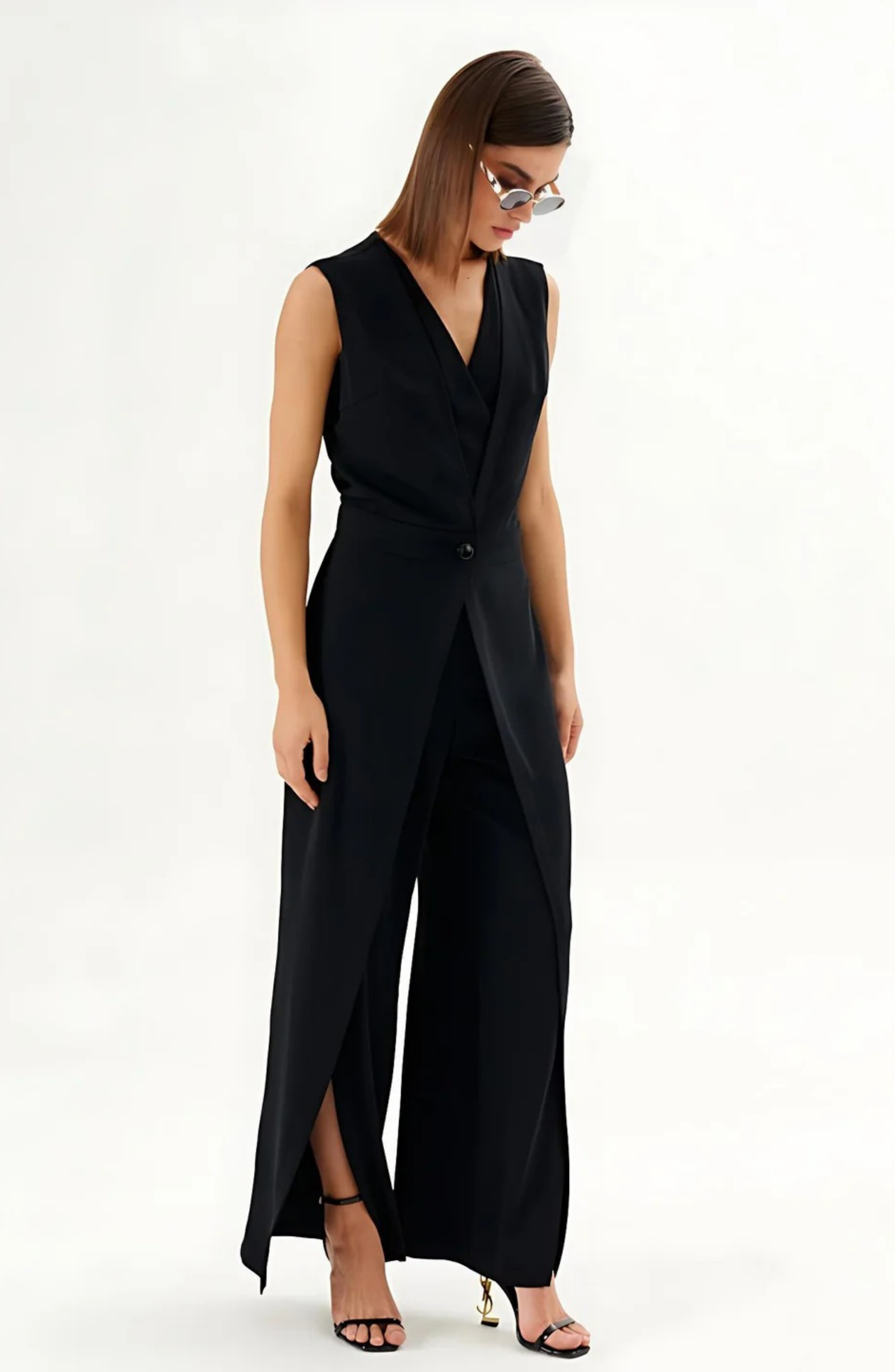 Tailored Noir Jumpsuit
