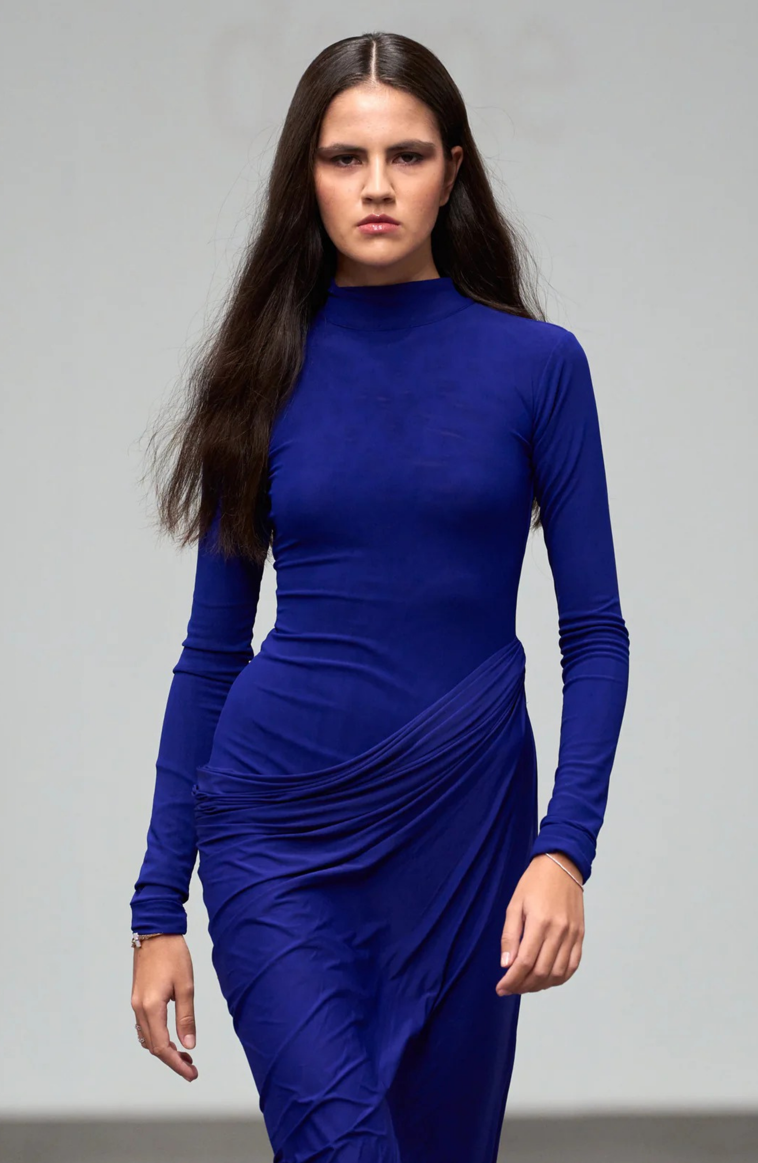 Blue Veil Maxi Dress