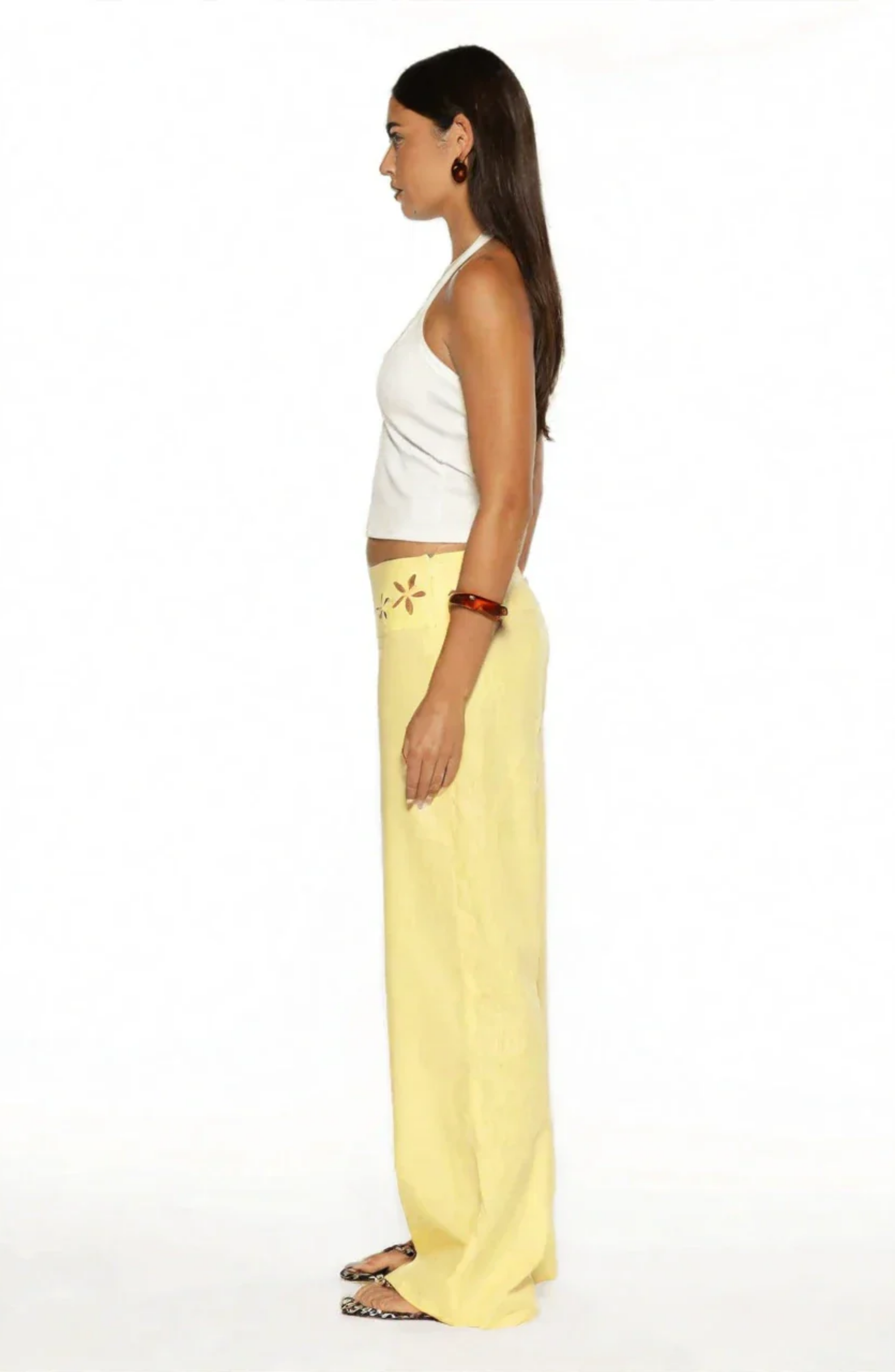Fringe Denim Jeans