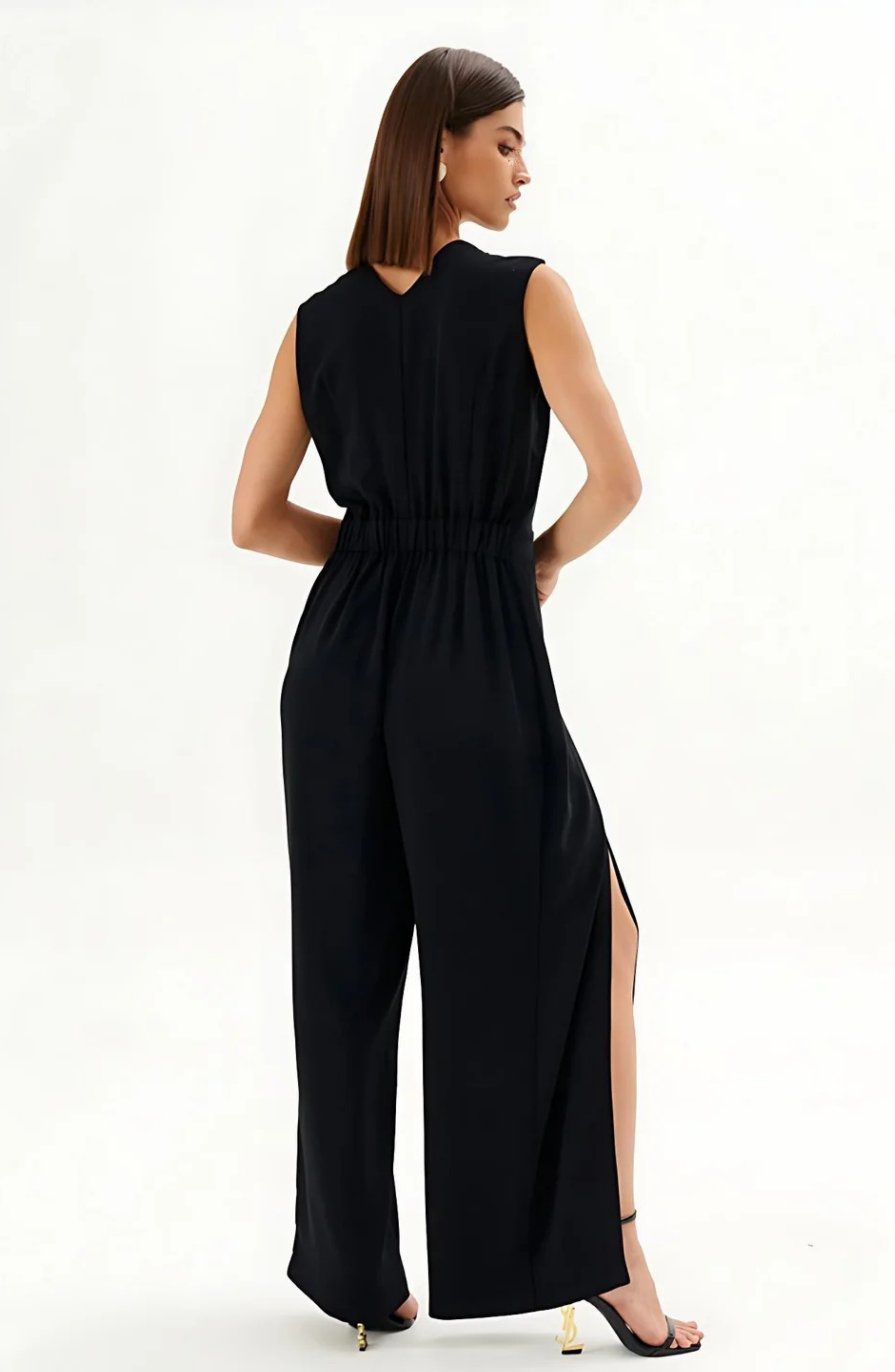 Tailored Noir Jumpsuit