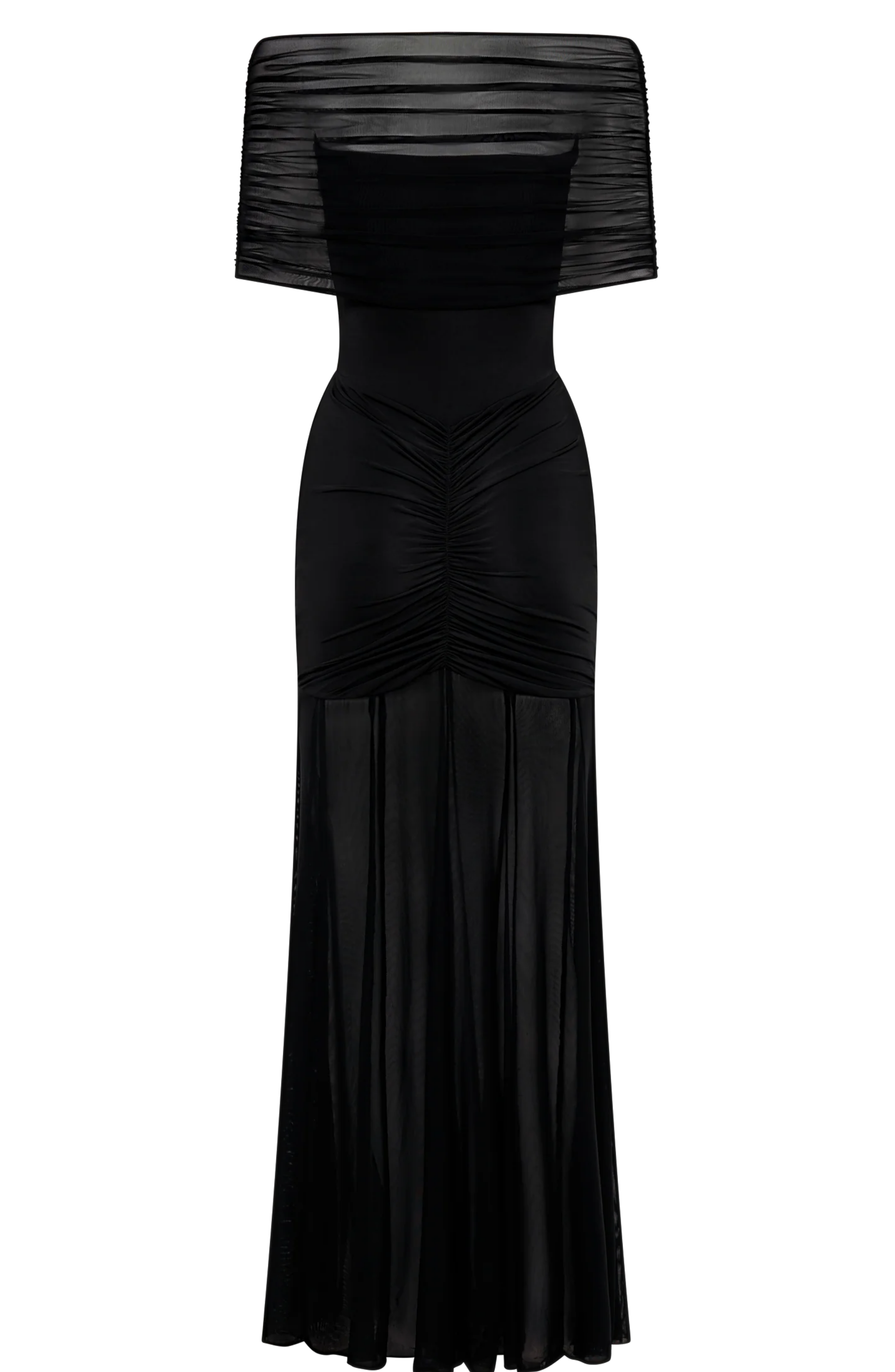 Paris Noir Gown Maxi Dress