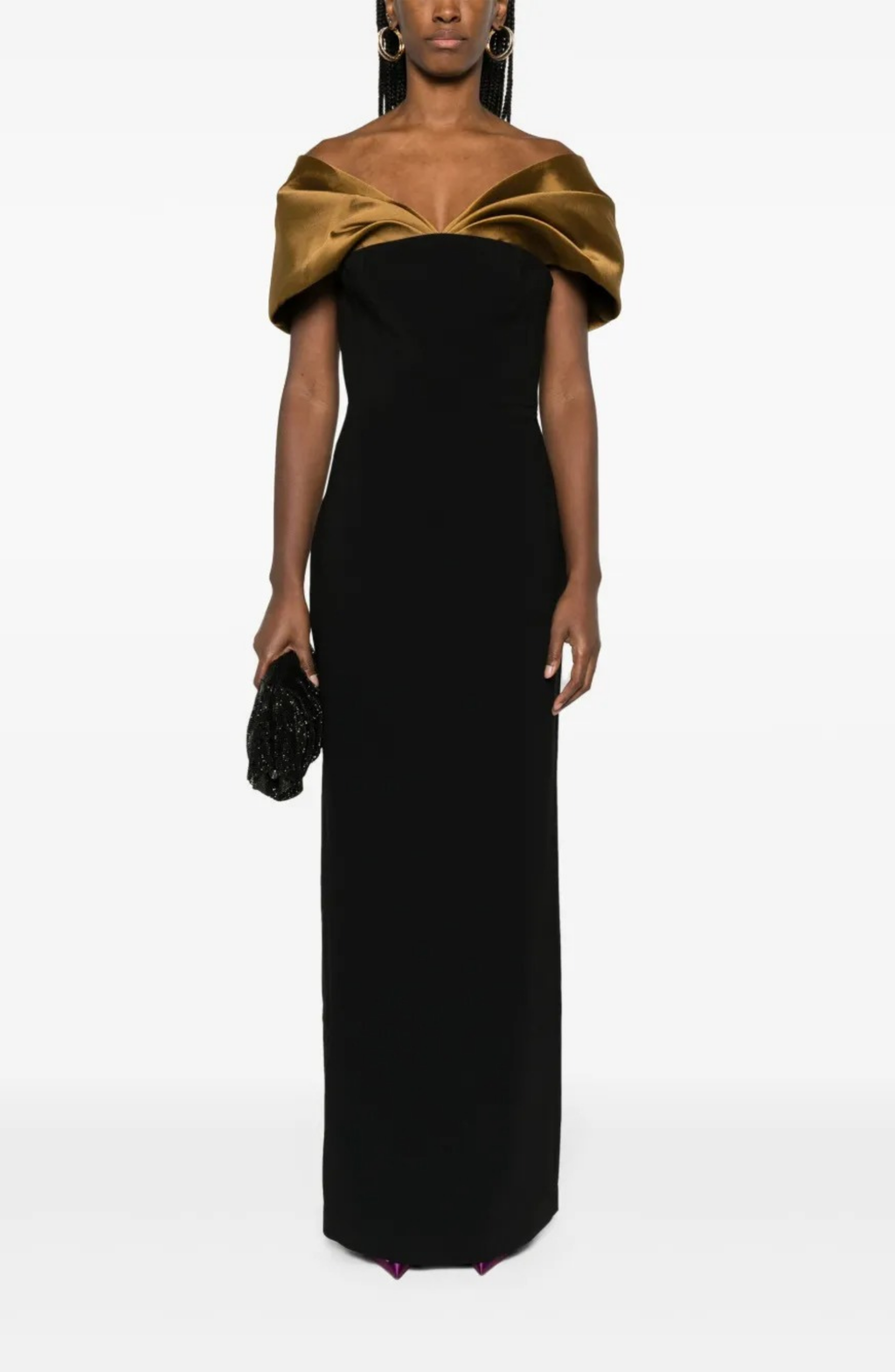 Scarlet Drape Majesty Maxi Dress