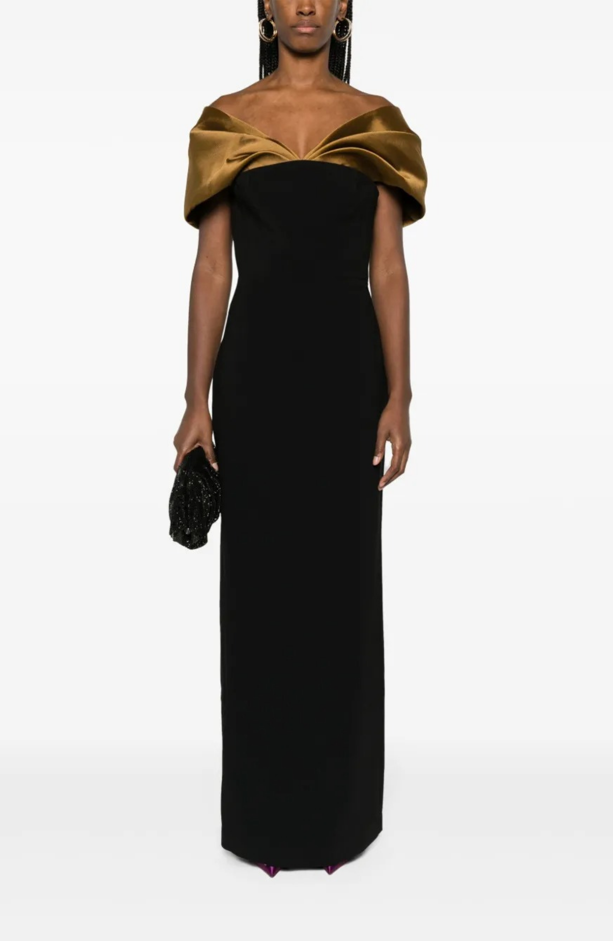 Scarlet Drape Majesty Maxi Dress