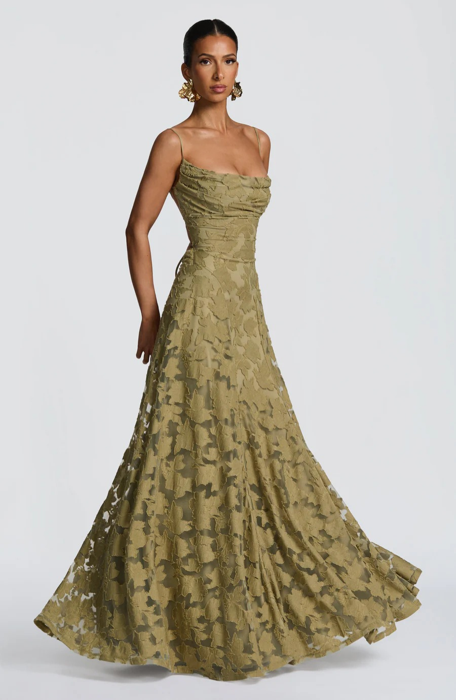 celina gold dress GOLD CELINA MAXI DRESS