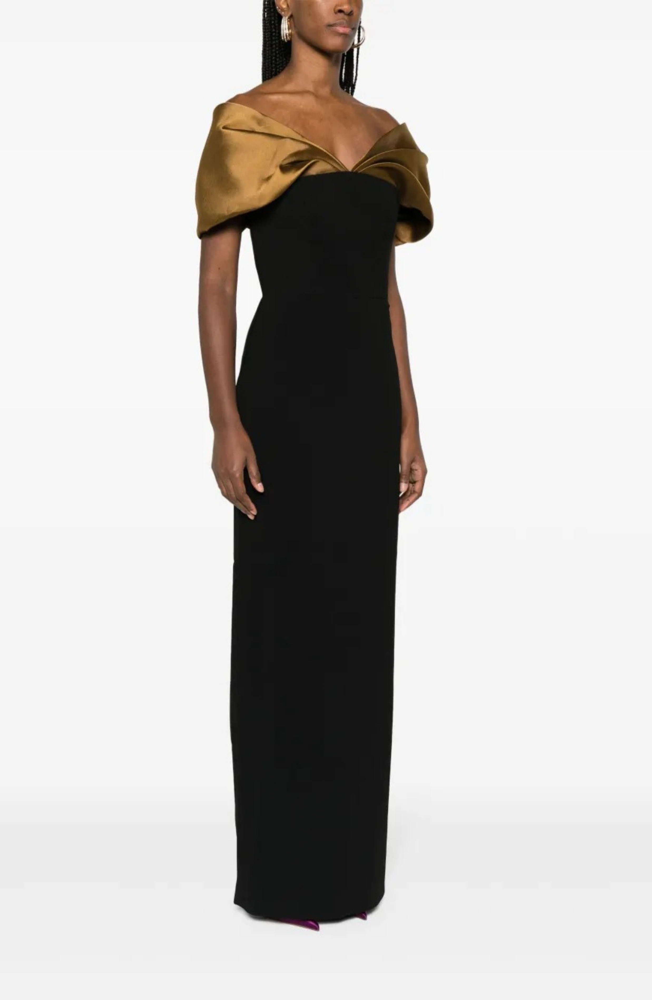 Scarlet Drape Majesty Maxi Dress